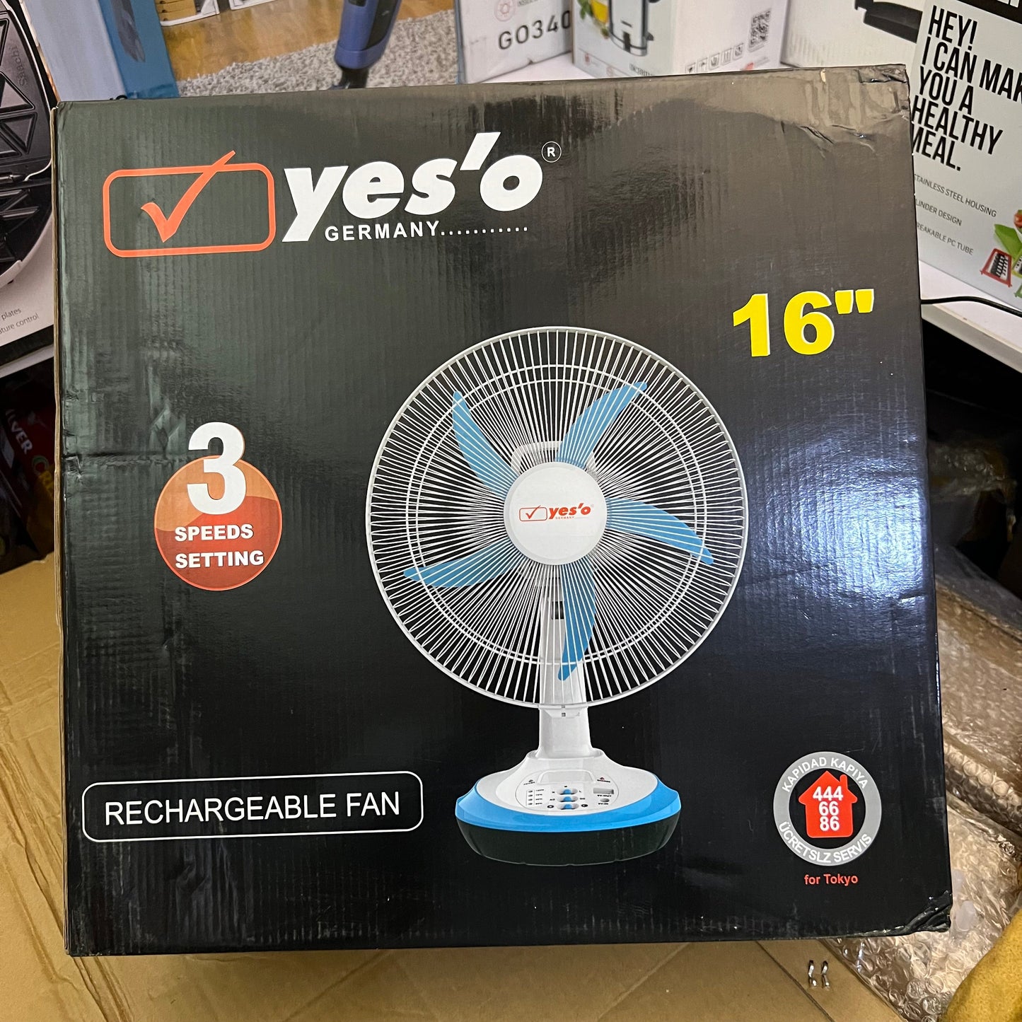 Lot Imported 16Inches Rechargeable Fan