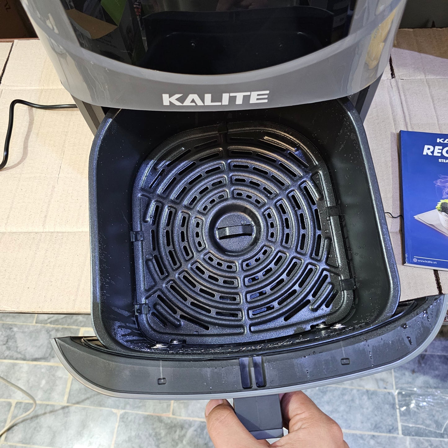 Lot Imported KALITE 7L Steam Air Fryer