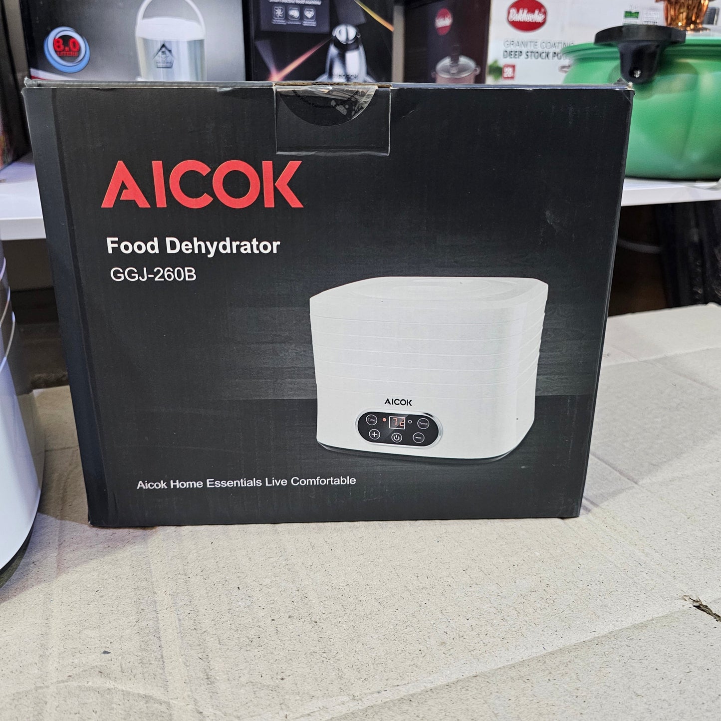 Lot Imported Aicok Food Dehyderator