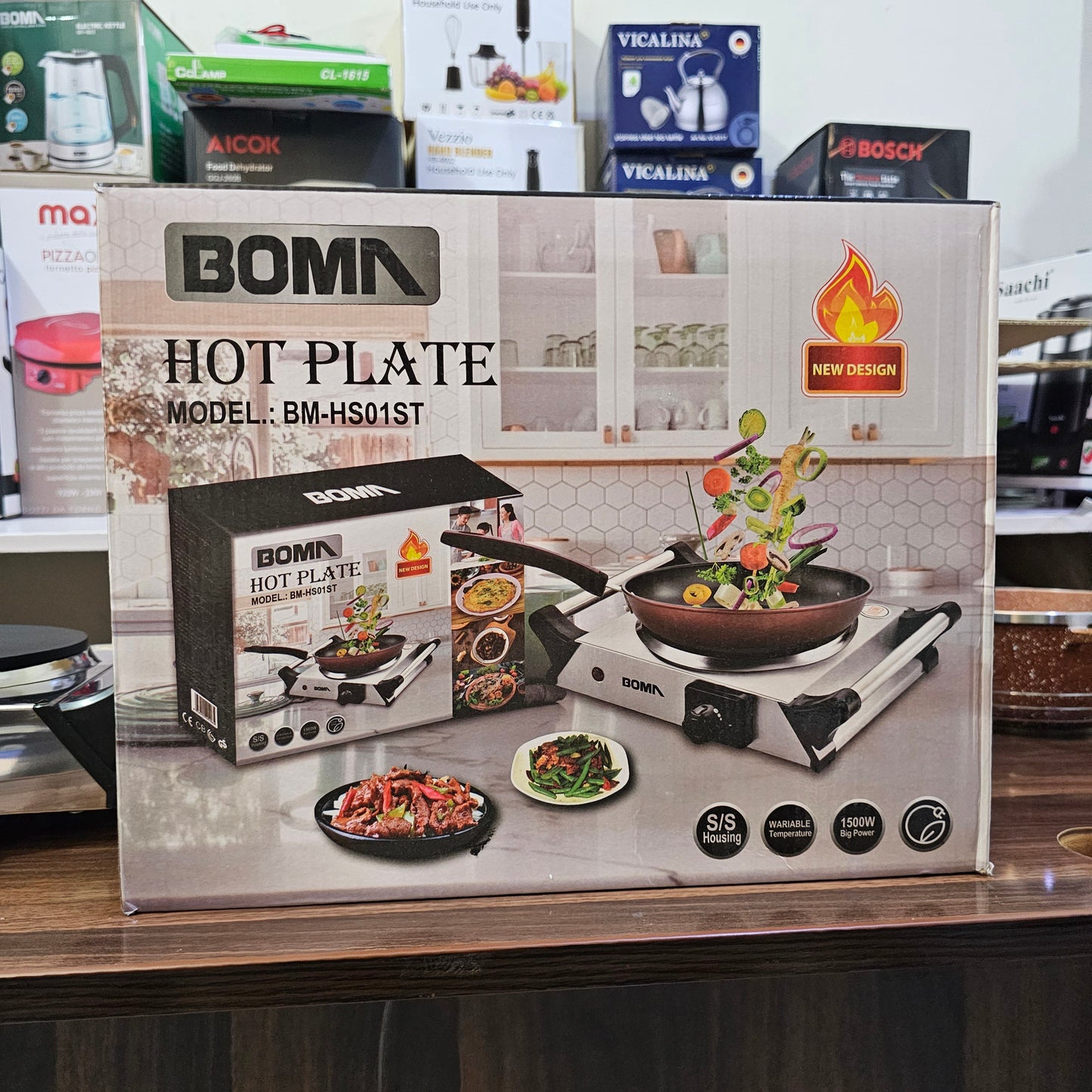 German Lot Imported Boma Stainless steel Hot Plate