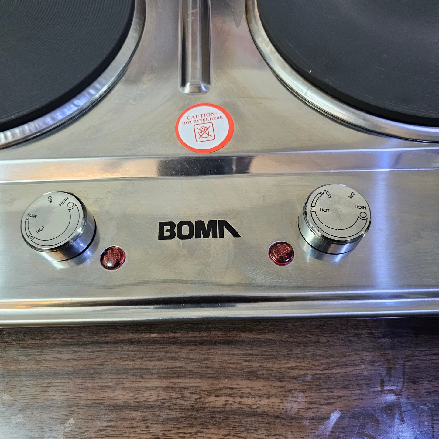 German Lot Imported Boma Double Burner Hot Plate