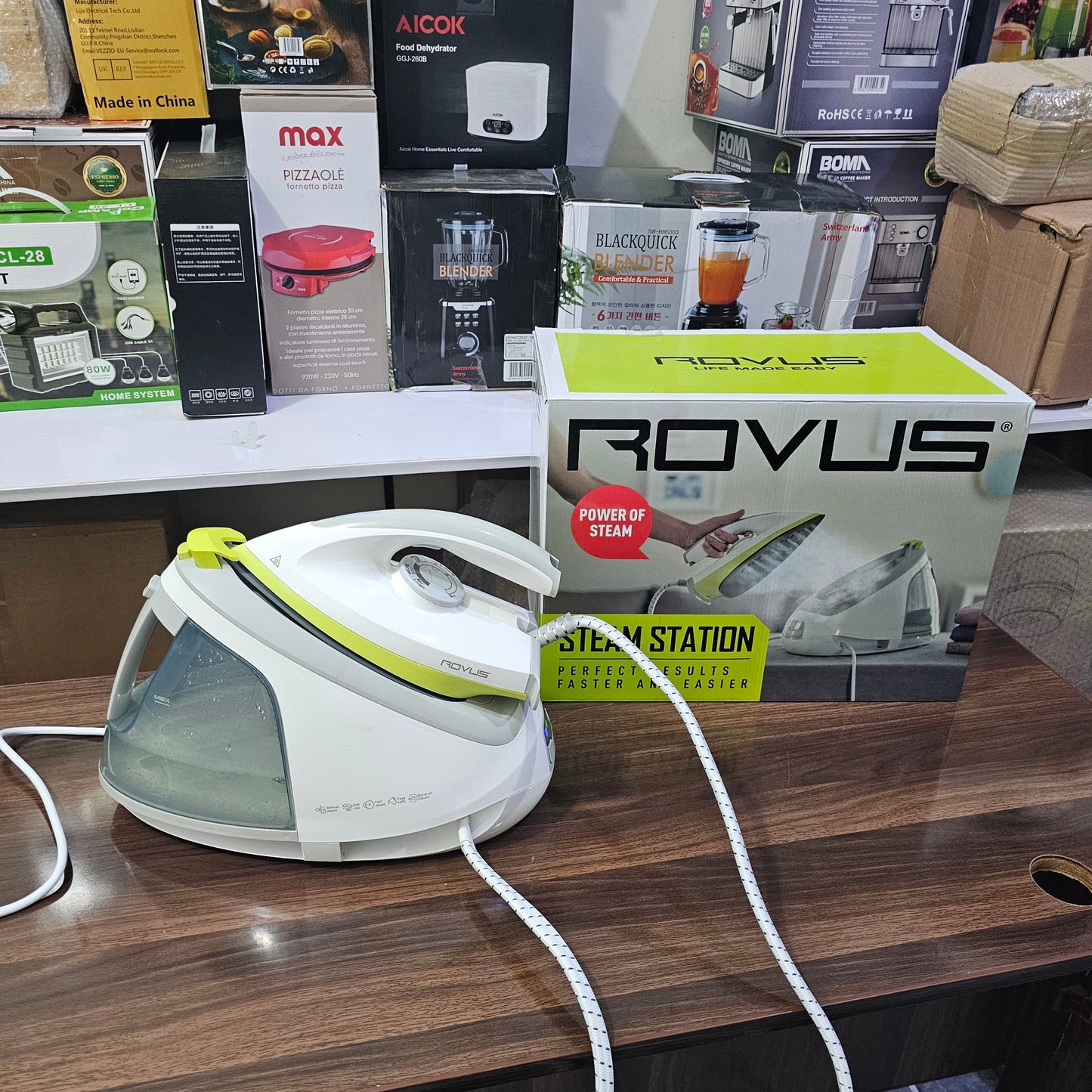 Lot Imported Rovus Steam Station