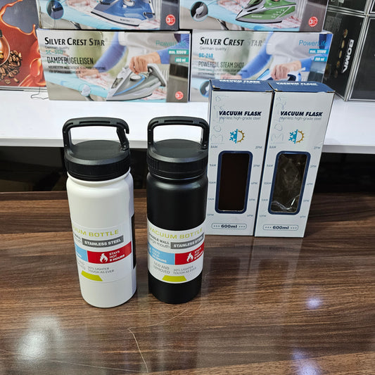 Lot Imported 600ml Hot & Cool Vacuum Bottle