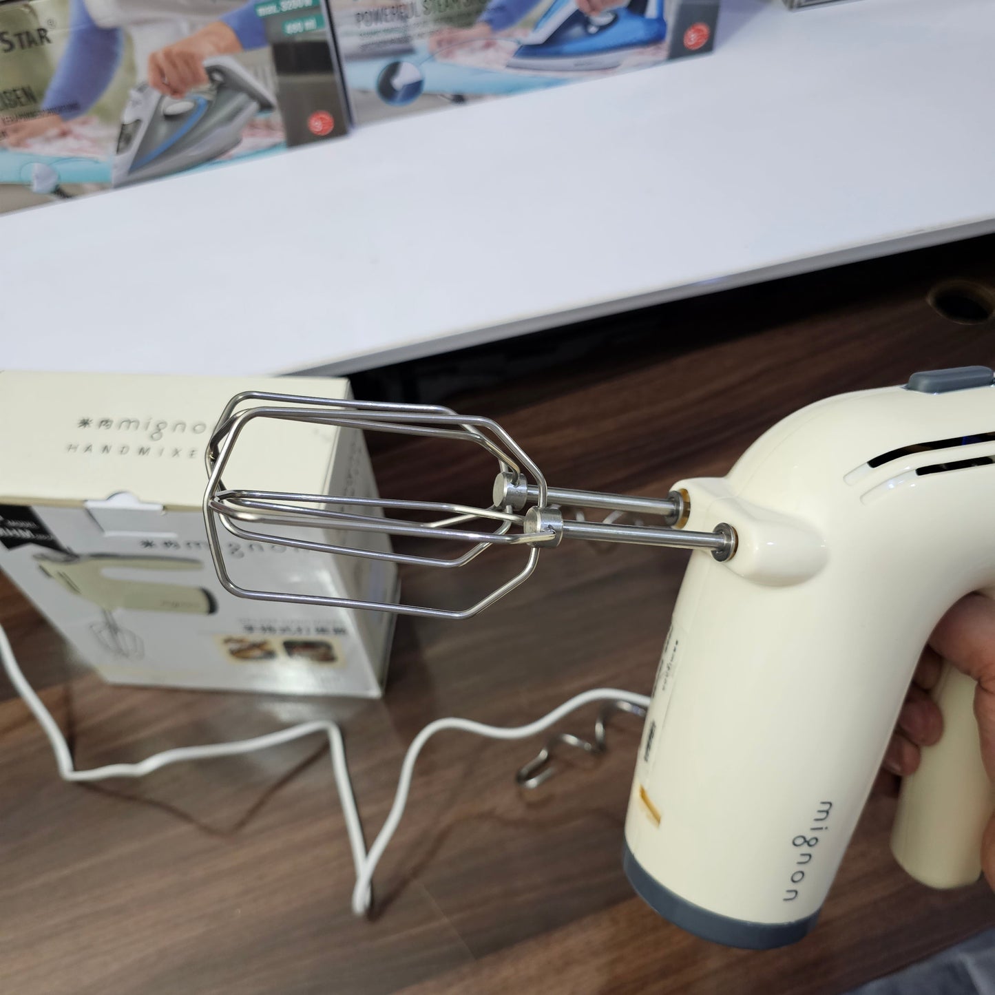 Lot Imported Mignon Electric Hand Mixer with 2 Heads