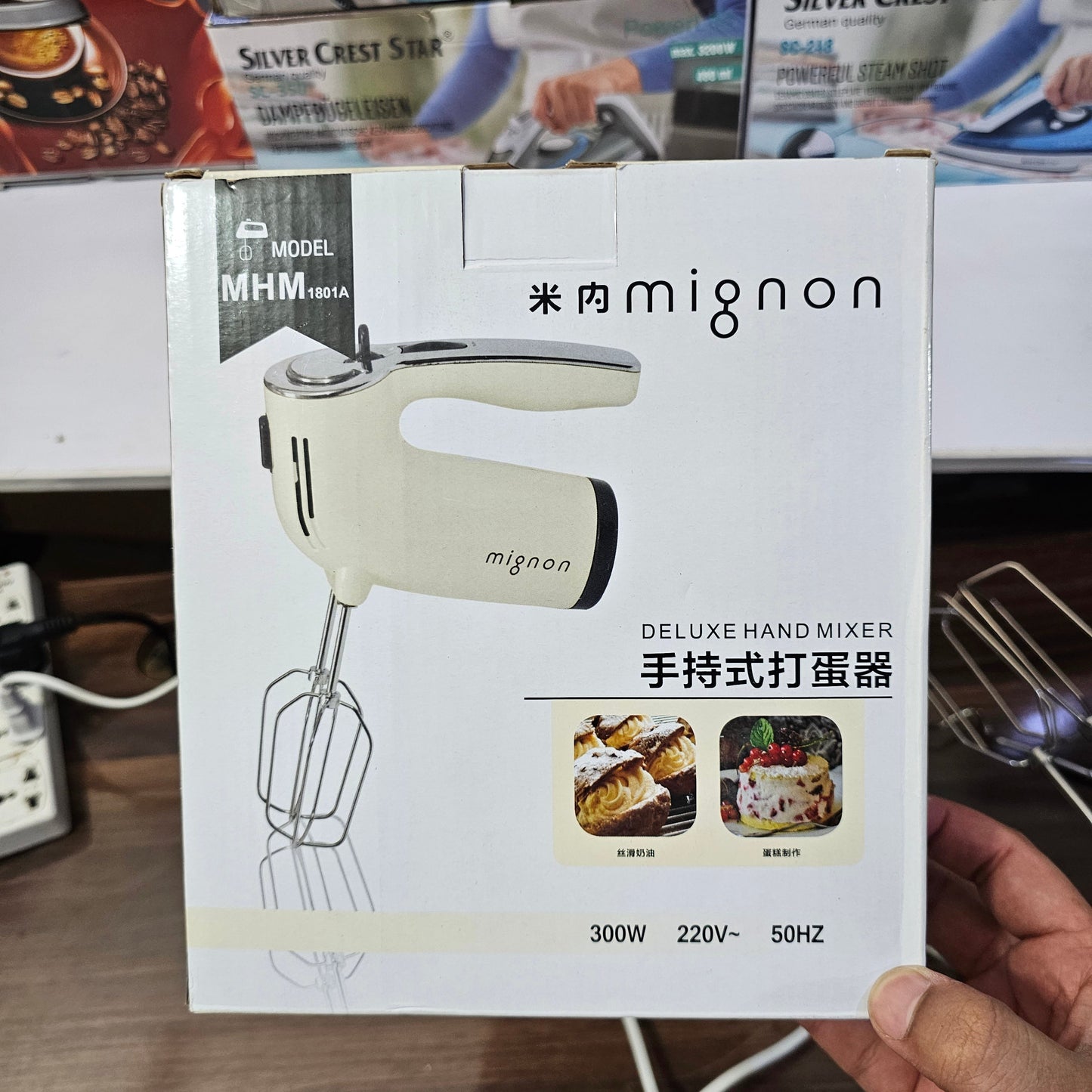 Lot Imported Mignon Electric Hand Mixer with 2 Heads