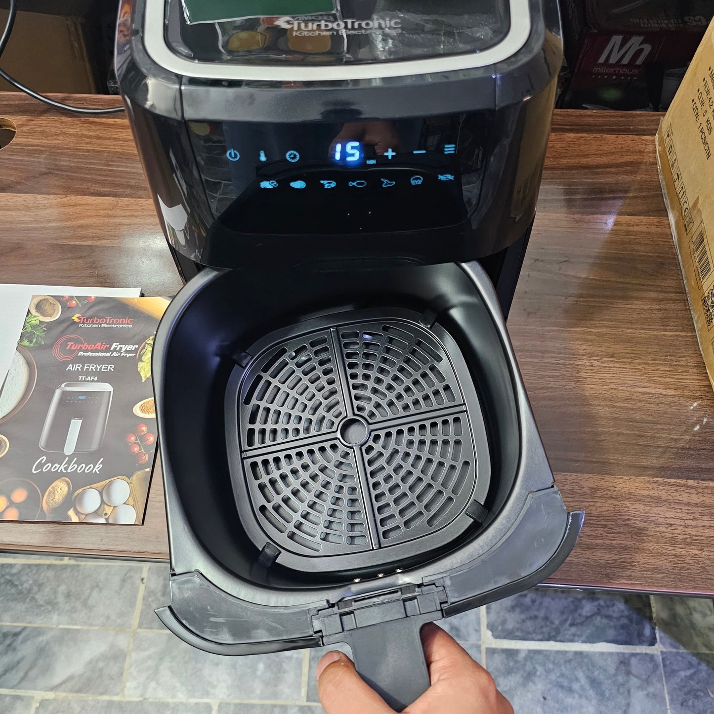 Belguim Lot Imported Turbotronic 5L Air Fryer