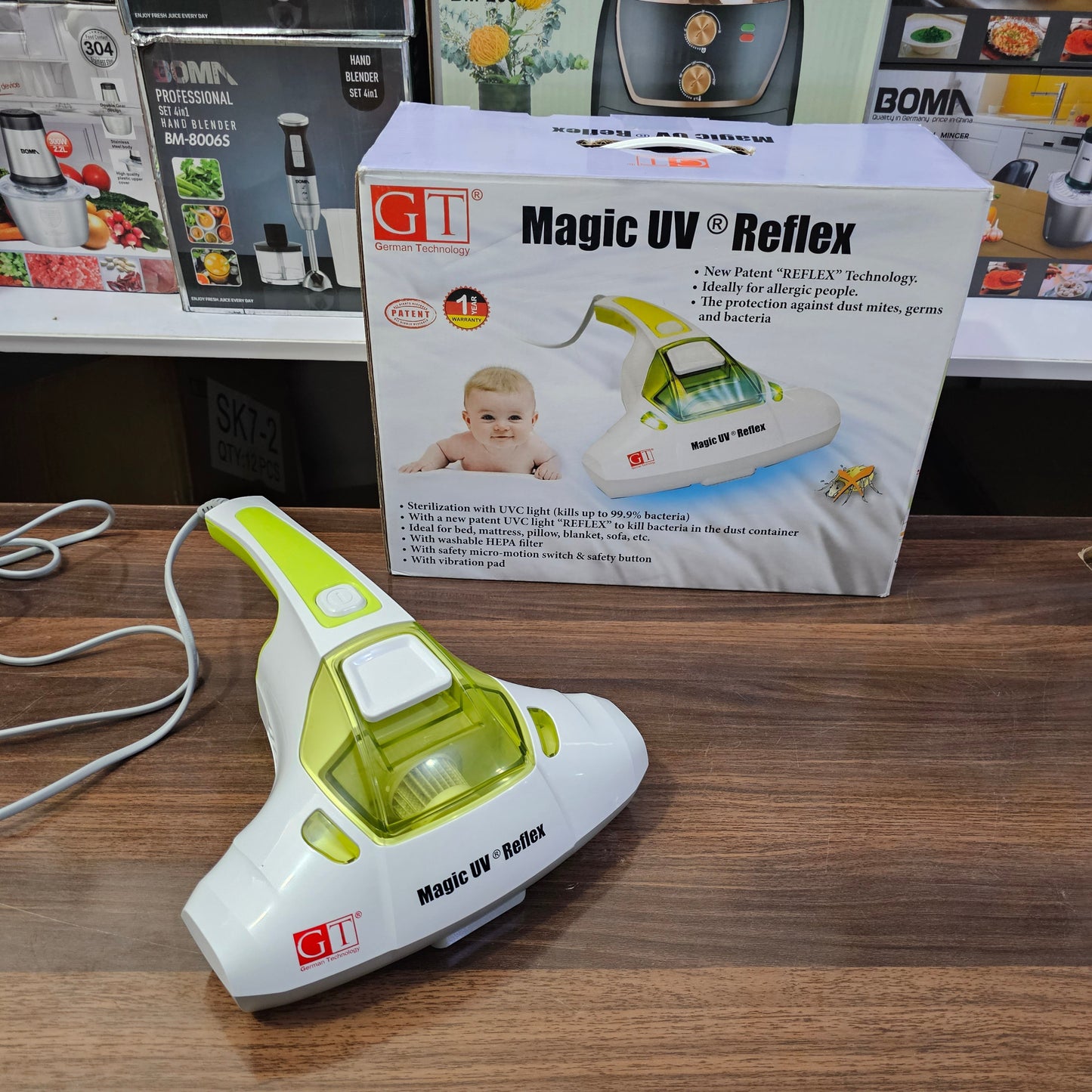 German Lot Imported Magic UV Reflex Vacuum Cleaner