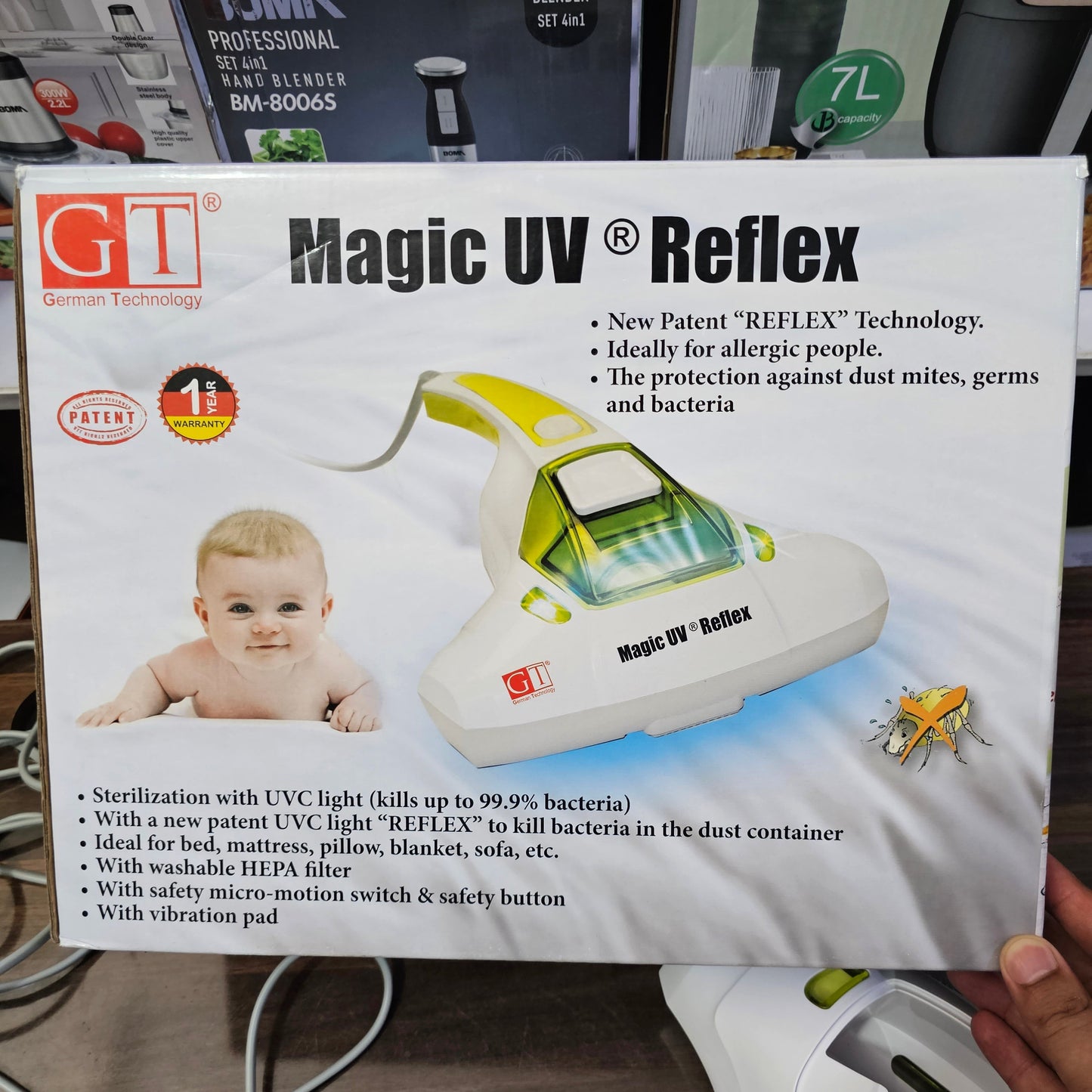 German Lot Imported Magic UV Reflex Vacuum Cleaner