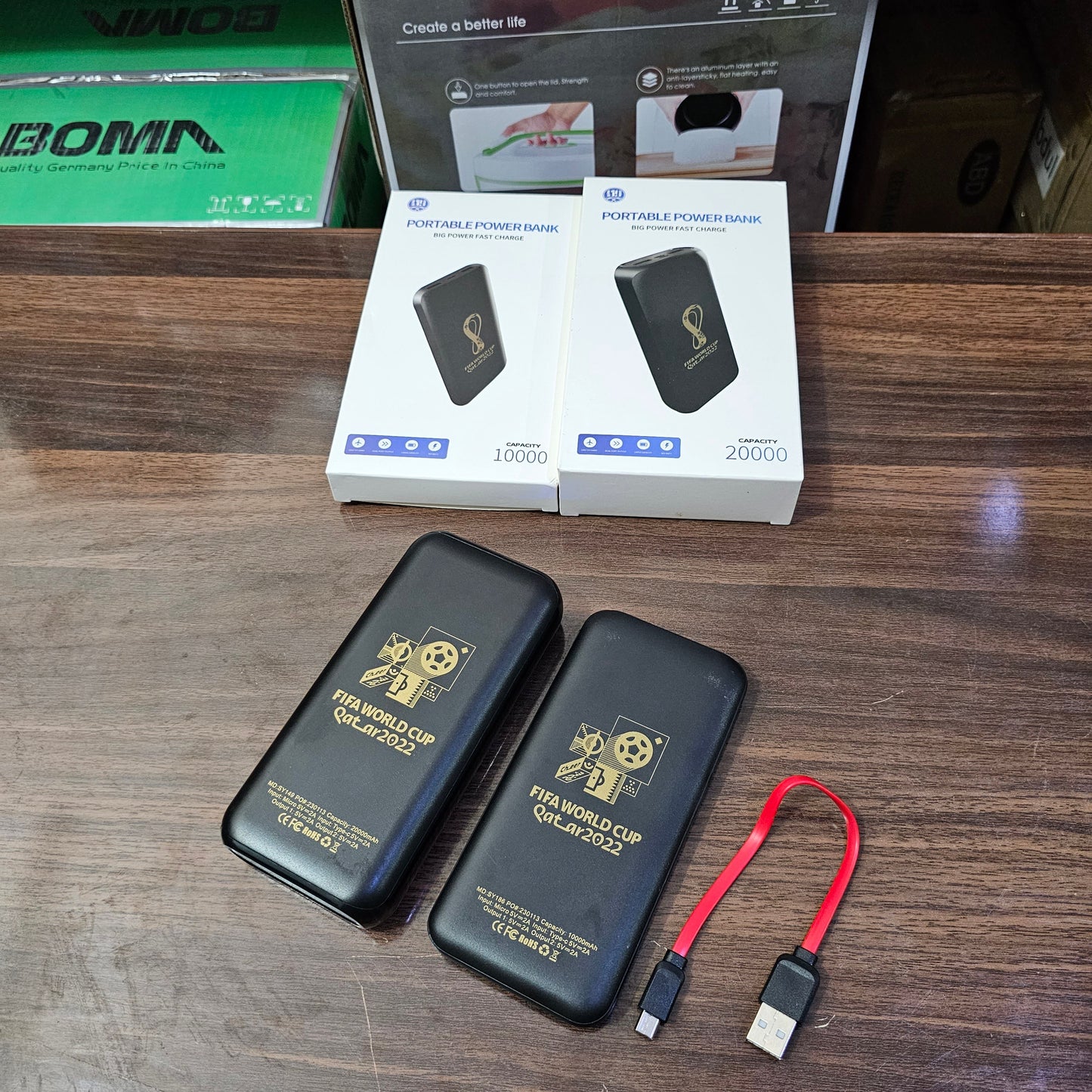 Lot Imported Fifa Edition Power bank