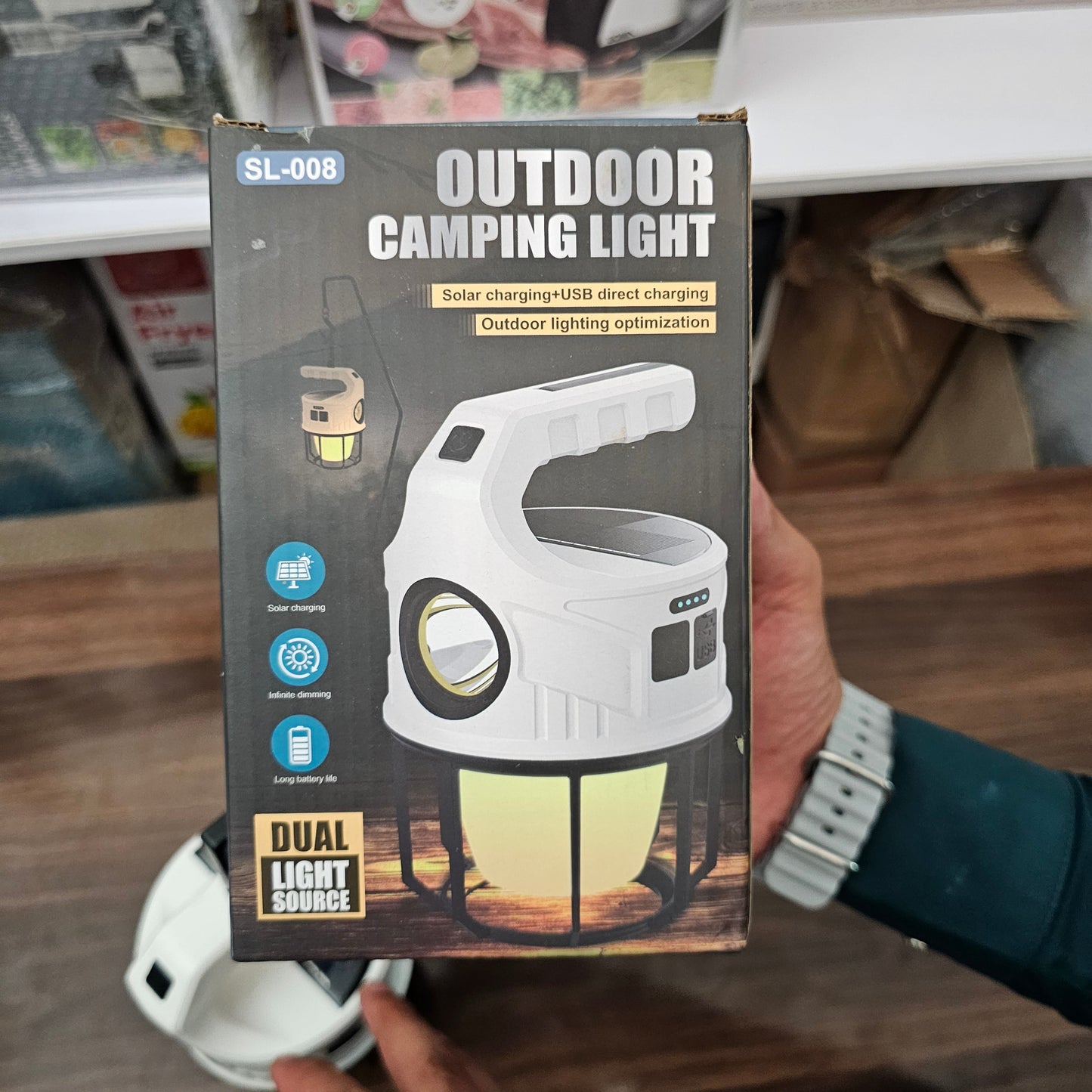 Amazon Lot Imported Camping Solar Lamp