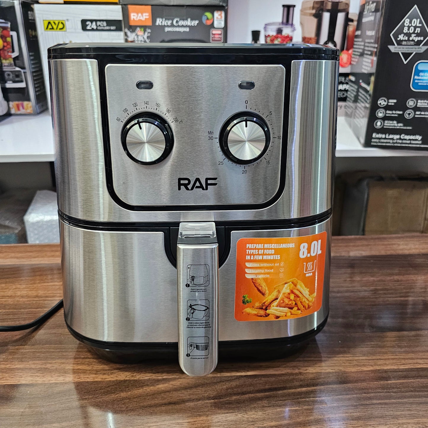 HongKong Lot Imported RAF 8L Air Fryer