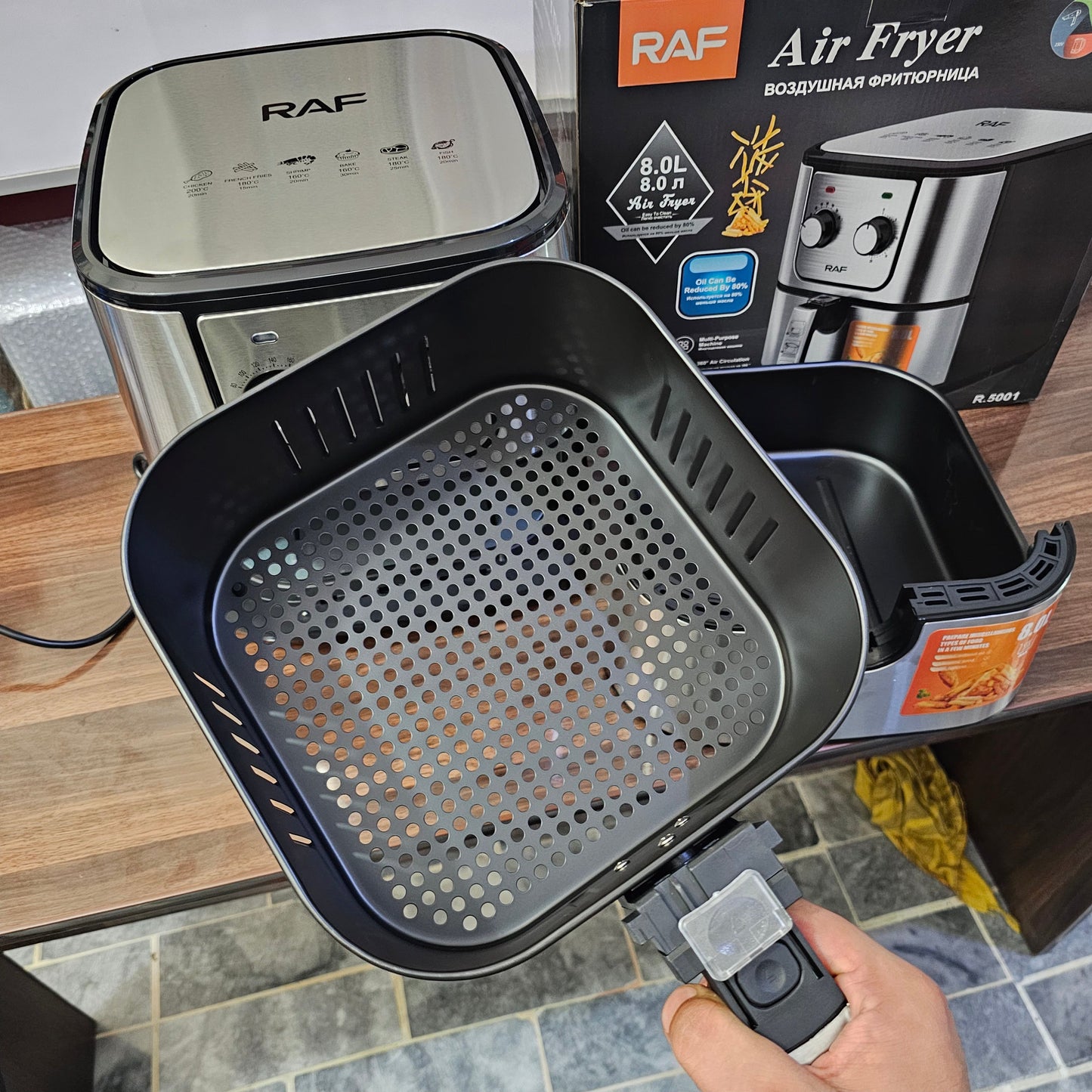 HongKong Lot Imported RAF 8L Air Fryer