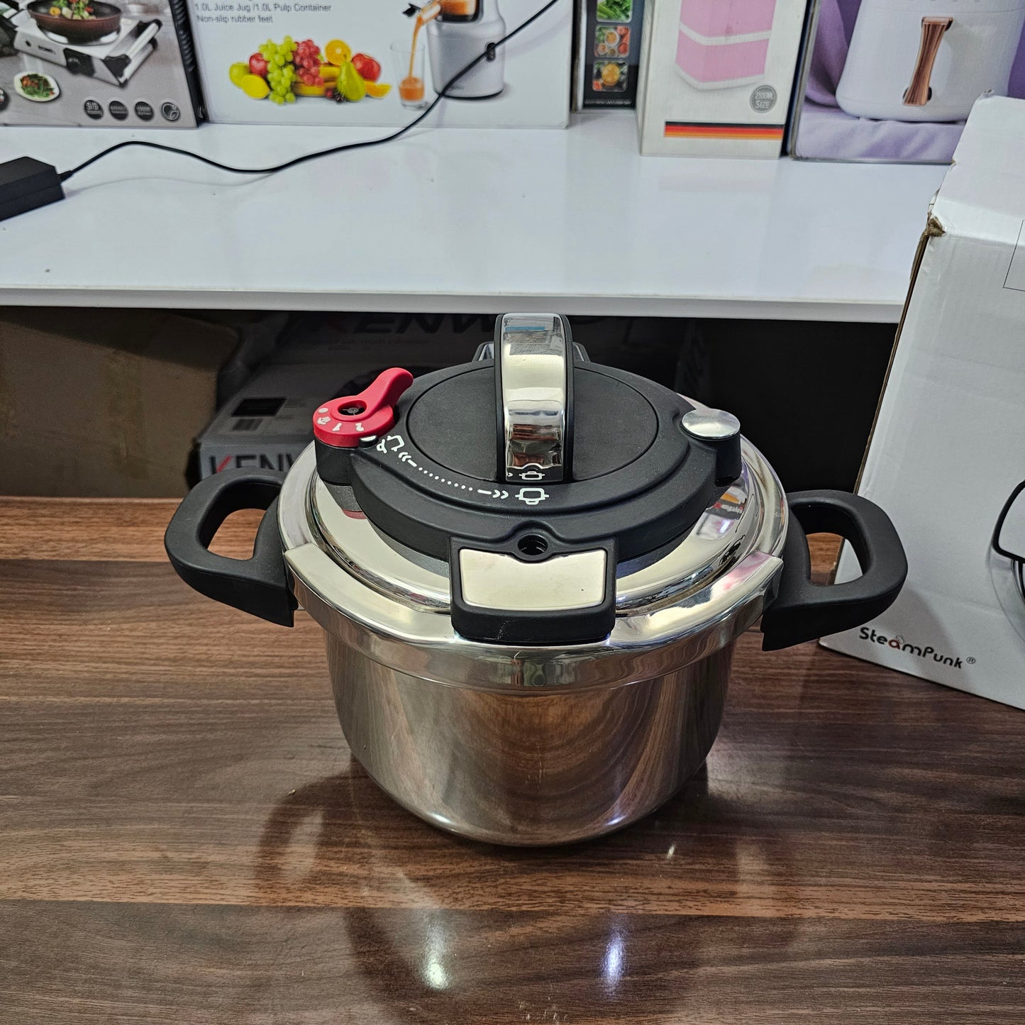 Lot Imported 6L Stainless Steel Pressure Cooker