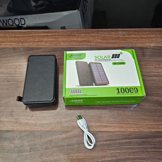 Lot Imported Airox 10000mAh Solar Powerbank