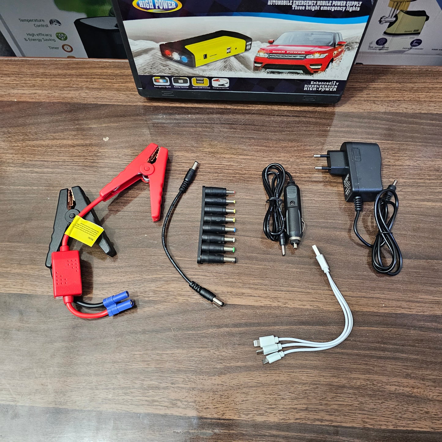 Lot Imported Multifunctional Car Jump Starter & Power Bank