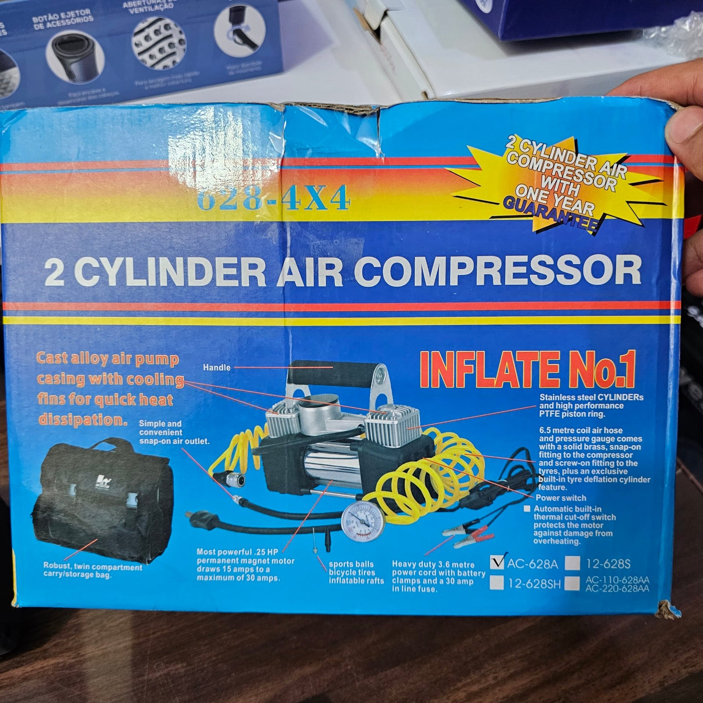 Lot Imported Double Cylinder Air Compressor