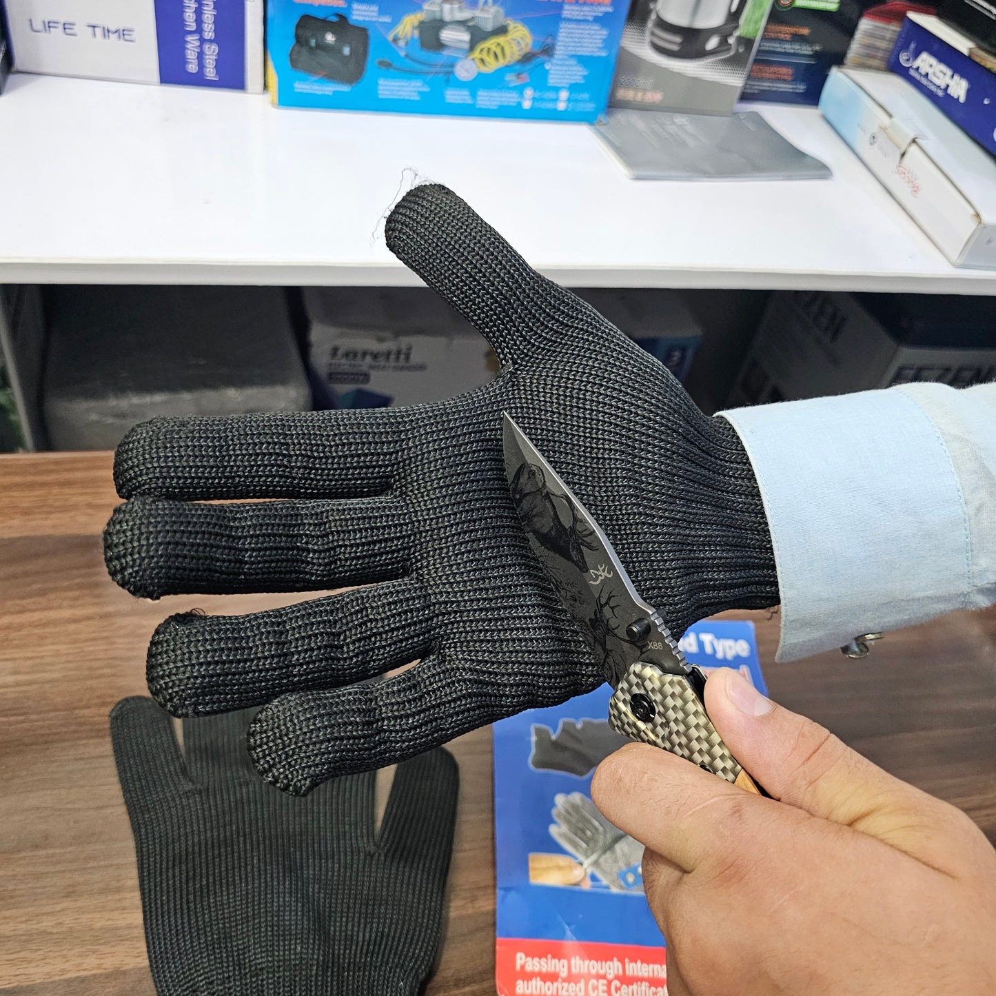 Lot Imported Cutting Proof Gloves