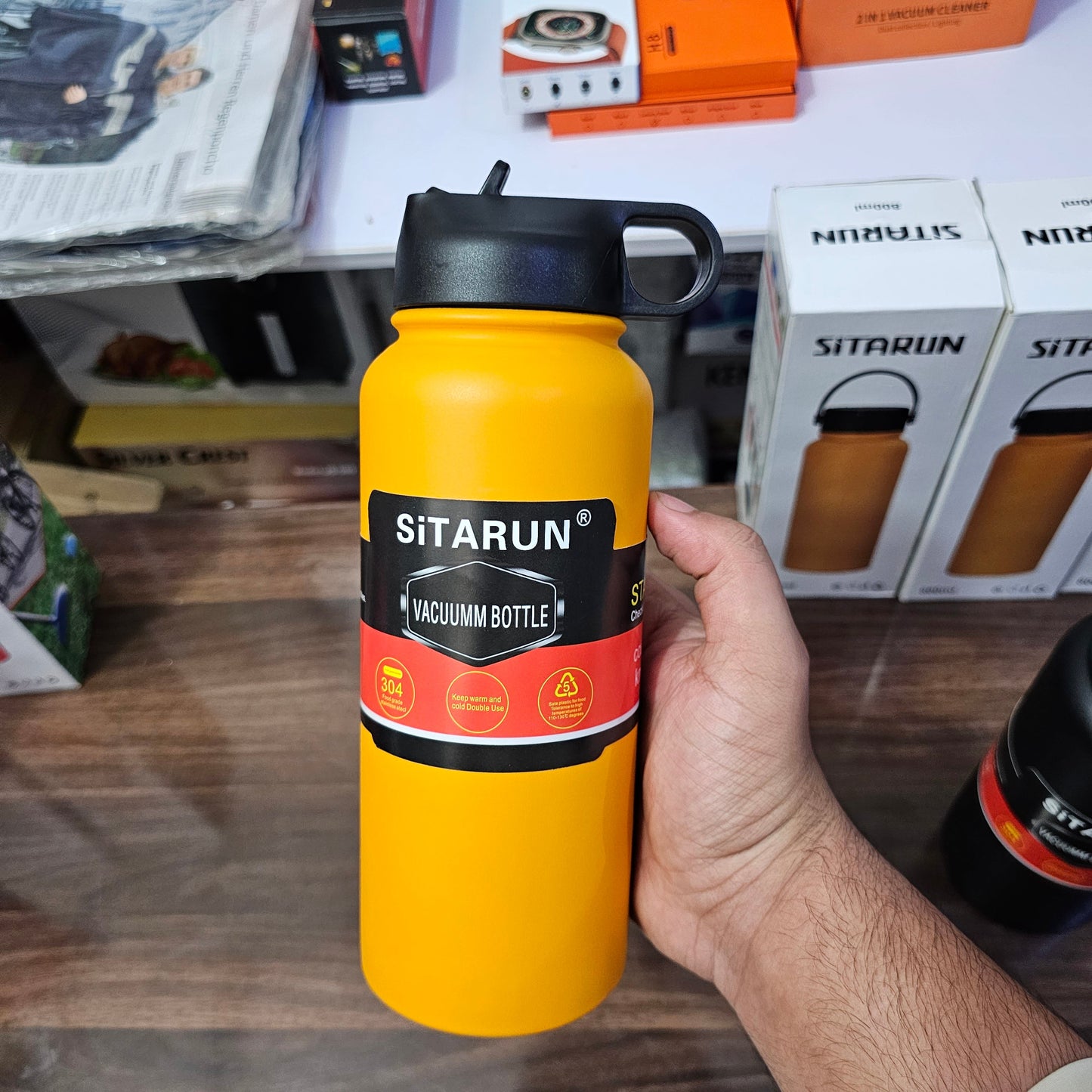 Lot Imported Sitarun 1200 & 800ml Vacuum Bottle