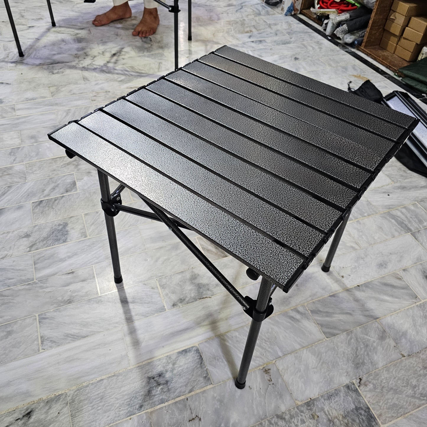 Lot Imported Stainless Steel Folding Table