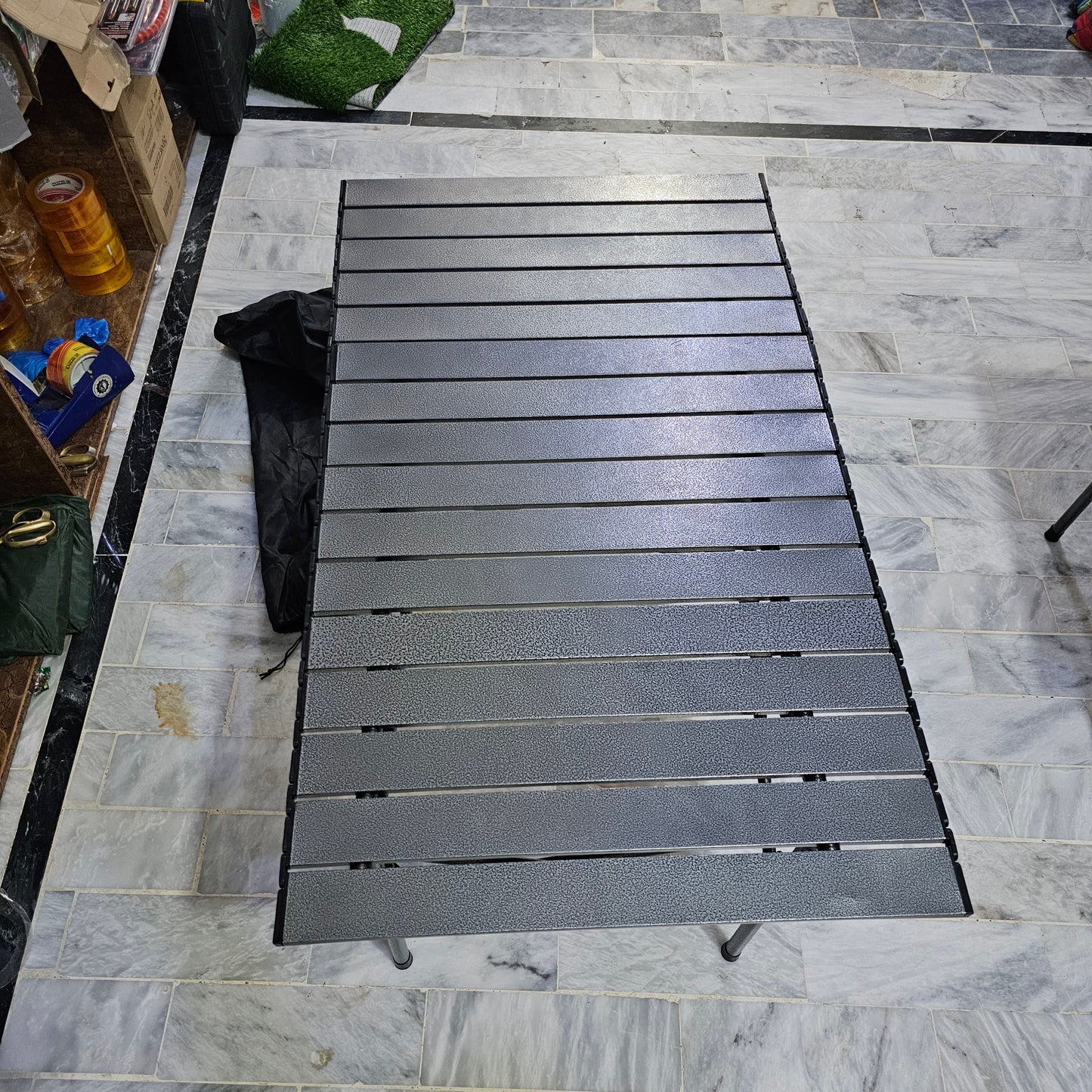 Lot Imported Stainless Steel Folding Table