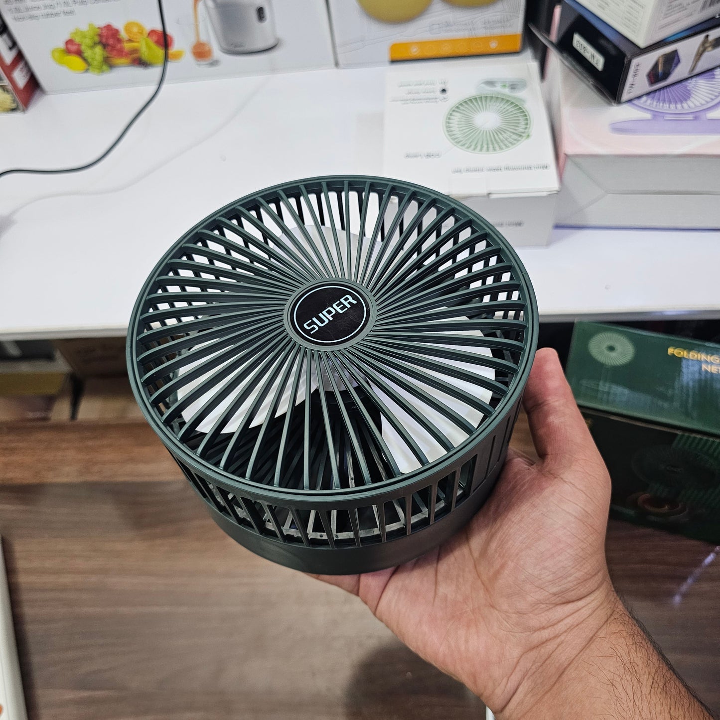 Lot Imported Mini Folding Desk Fan