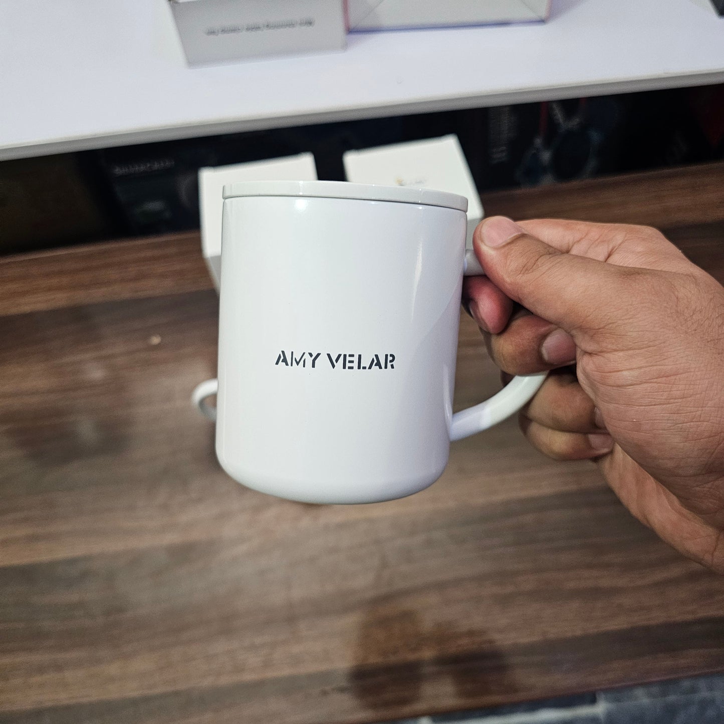 Lot Imported AMY VELAR 400ml Stainless Steel Mug