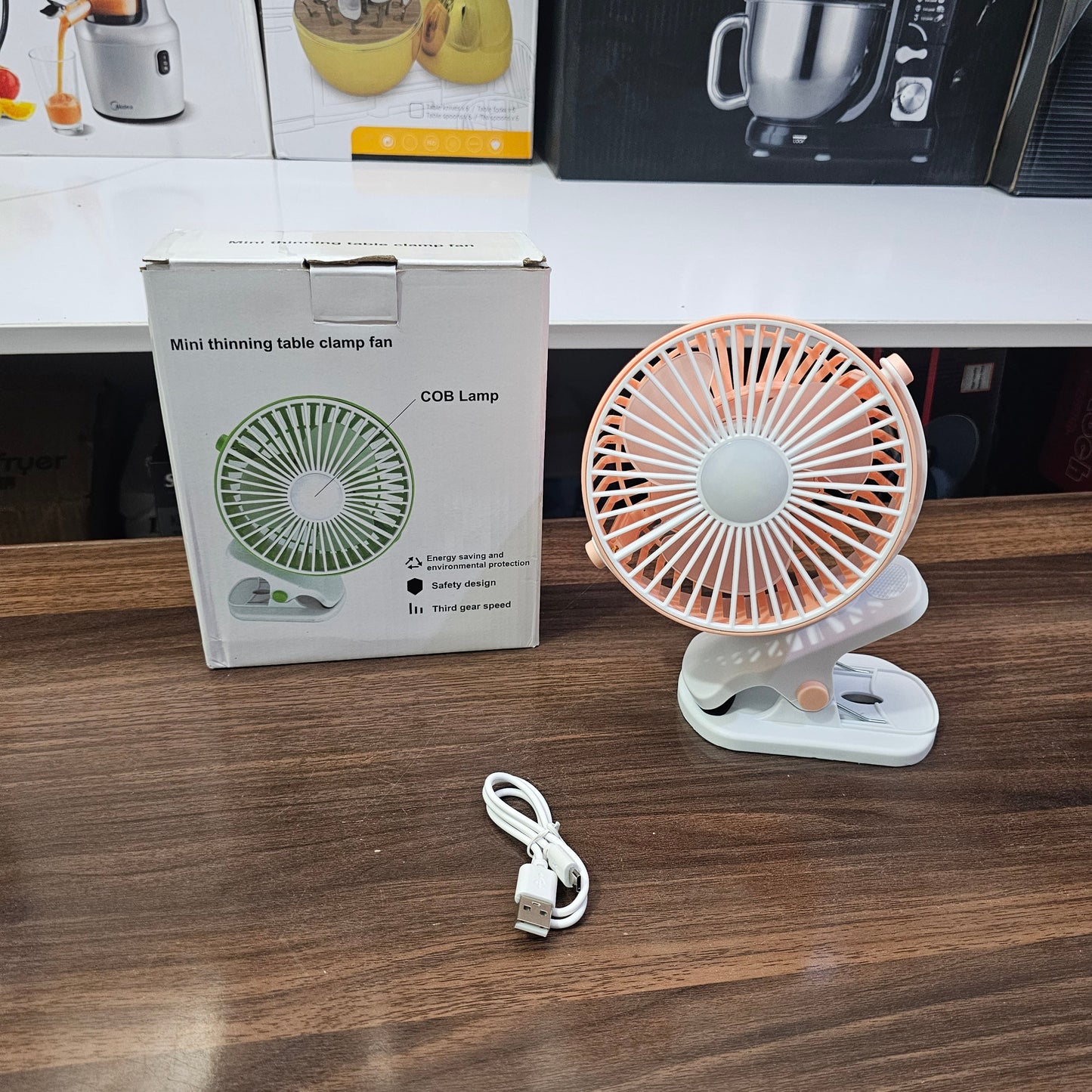 Lot Imported Mini Clamp Fan