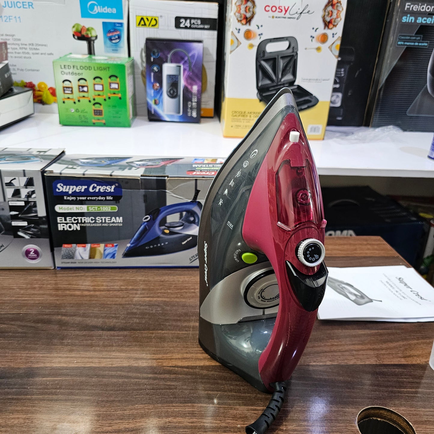 Lot Imported Ceramic Non Stick Steam Iron