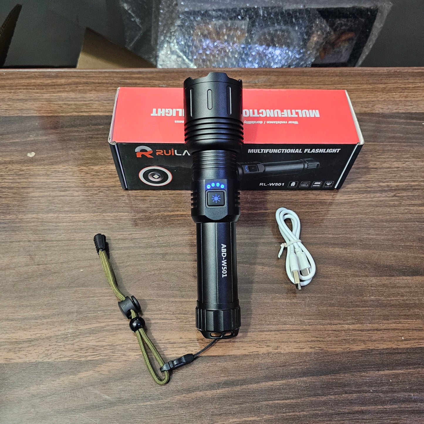 Lot Imported Ruilang 1km Flashlight