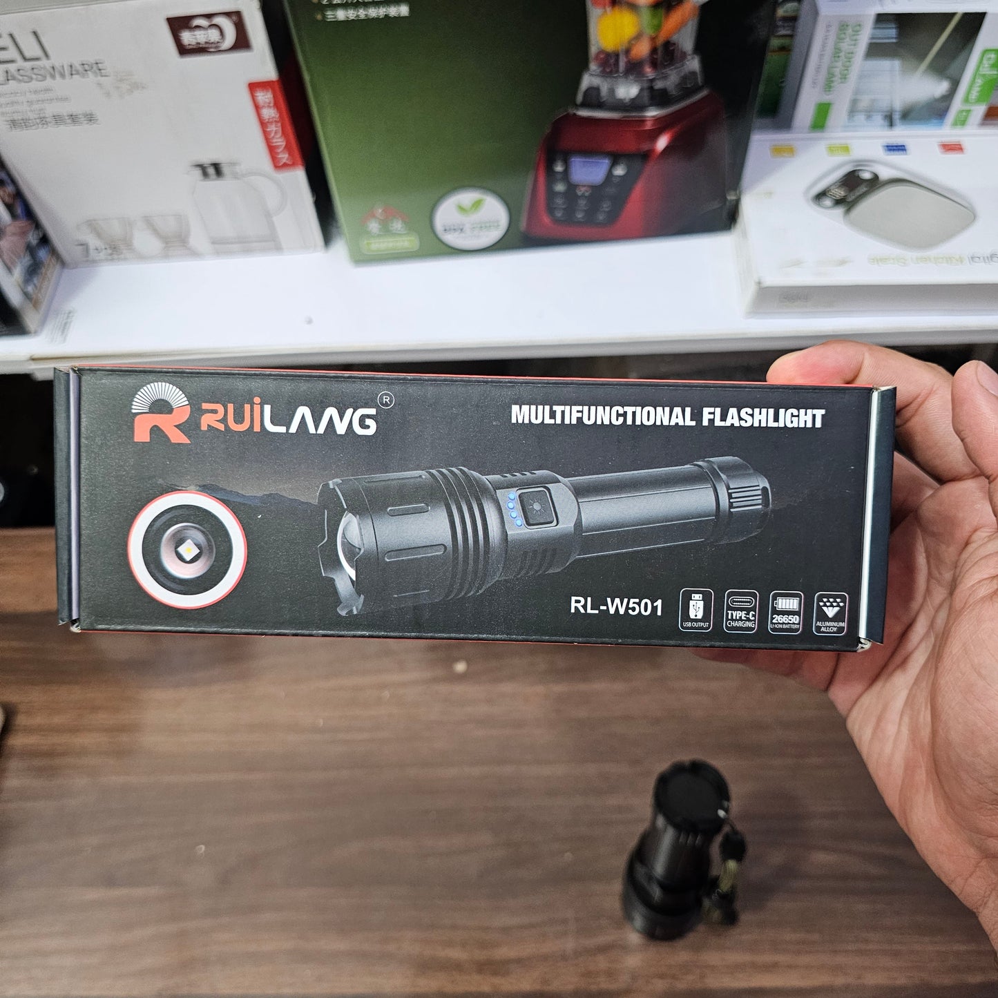 Lot Imported Ruilang 1km Flashlight