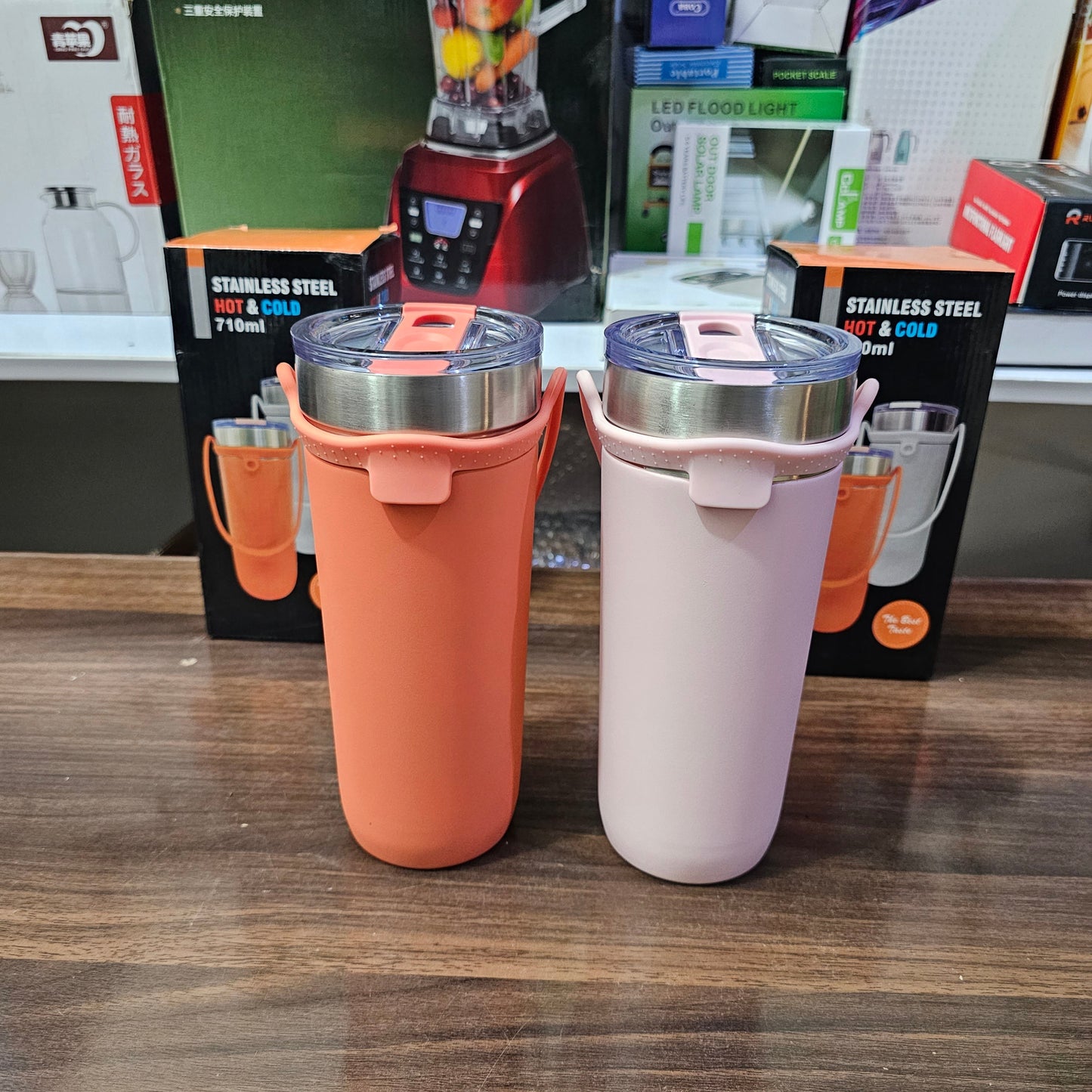 Lot Imported 710ml Pink & Orange Tumbler