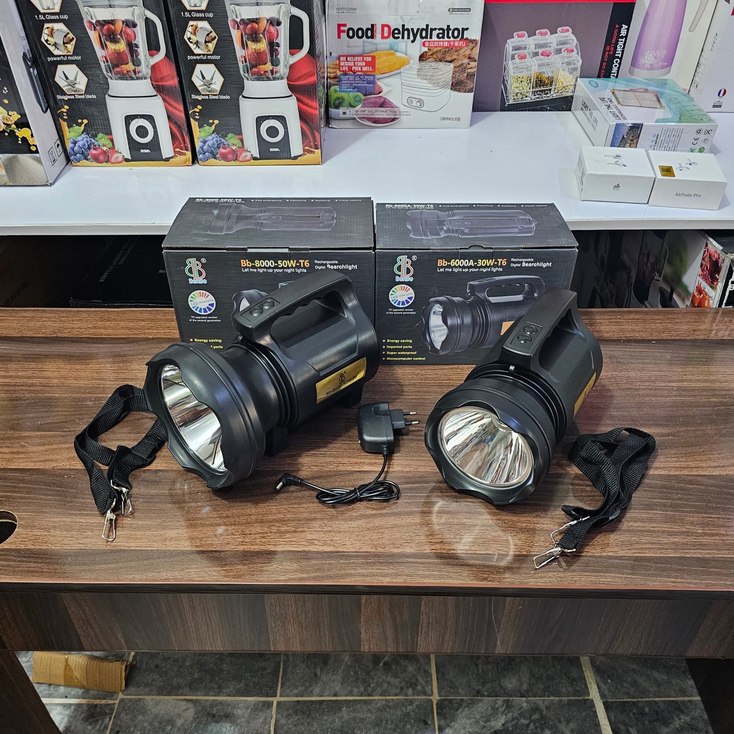 Lot Imported Rechargeable 30W & 50W Searchlight