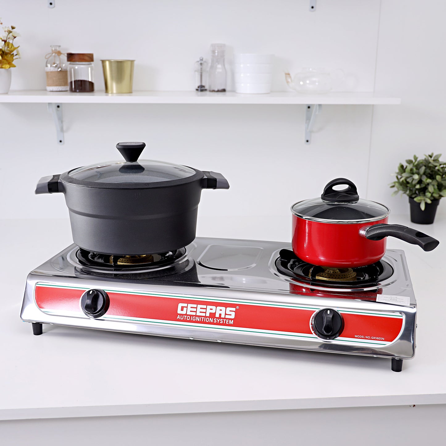 Geepas Gas Cooker GK5616 & GK5613