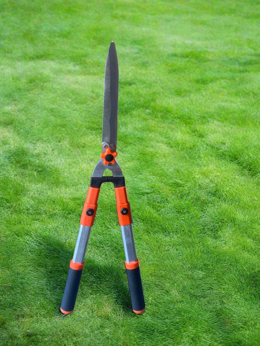 Handheld Extendable Garden Shears Telescoping Hedge Scissors