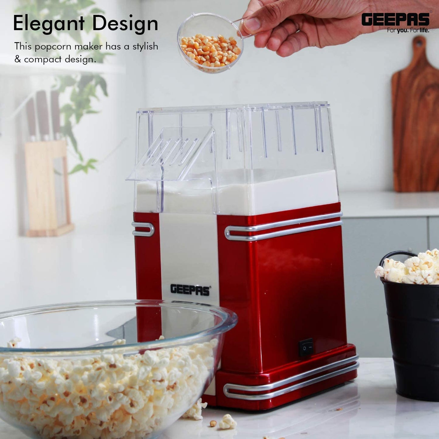 Geepas Popcorn Maker GPM841