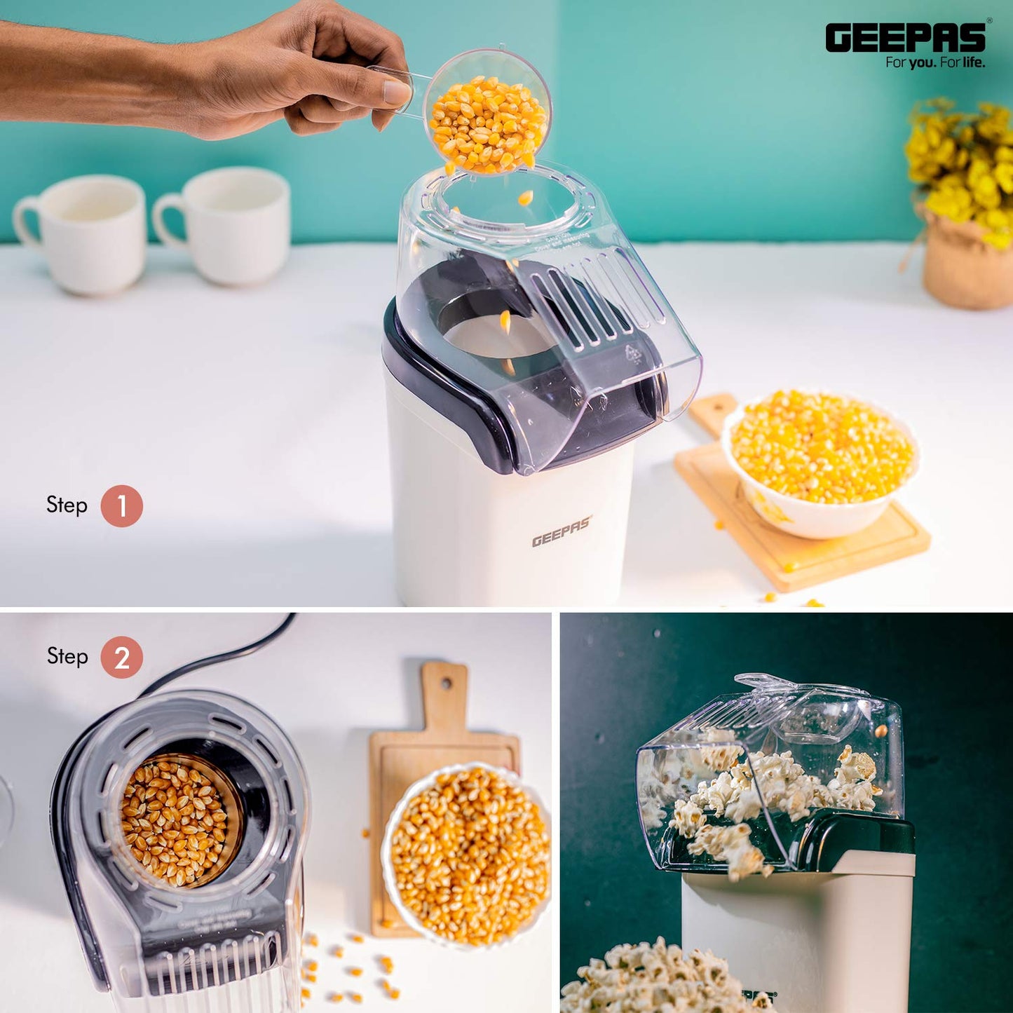 Geepas Mini Popcorn Maker GPM840