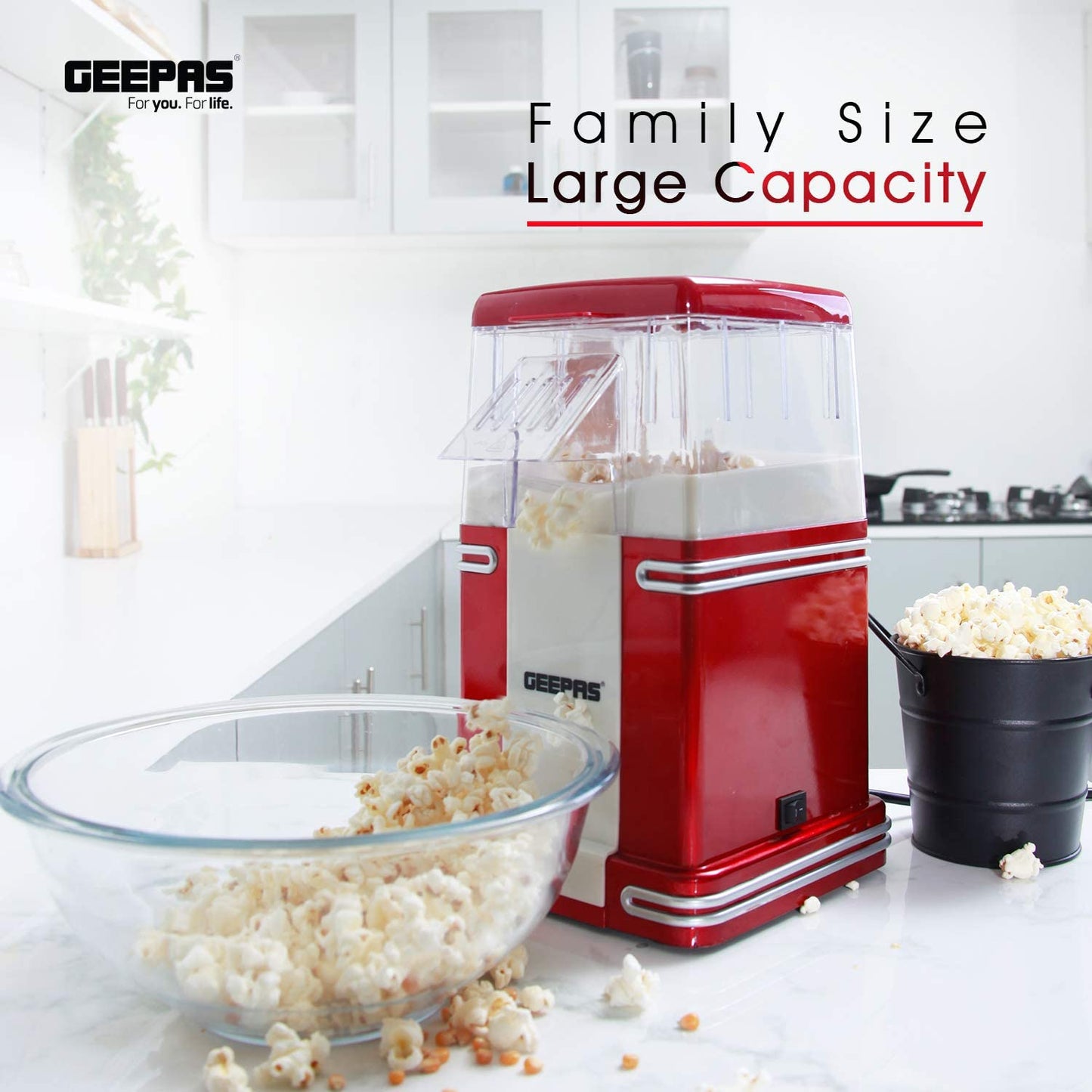 Geepas Popcorn Maker GPM841