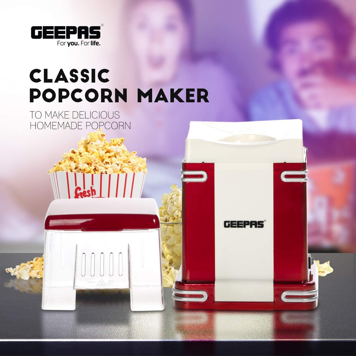 Geepas Popcorn Maker GPM841