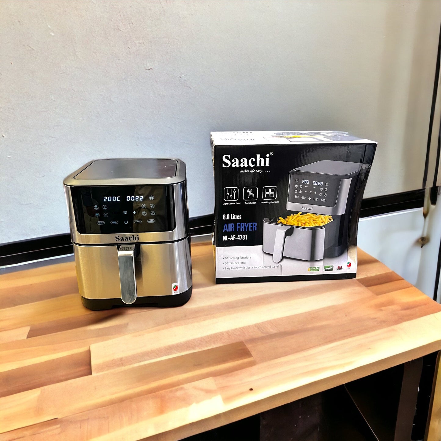 Dubai Lot Imported Saachi 8L Air Fryer