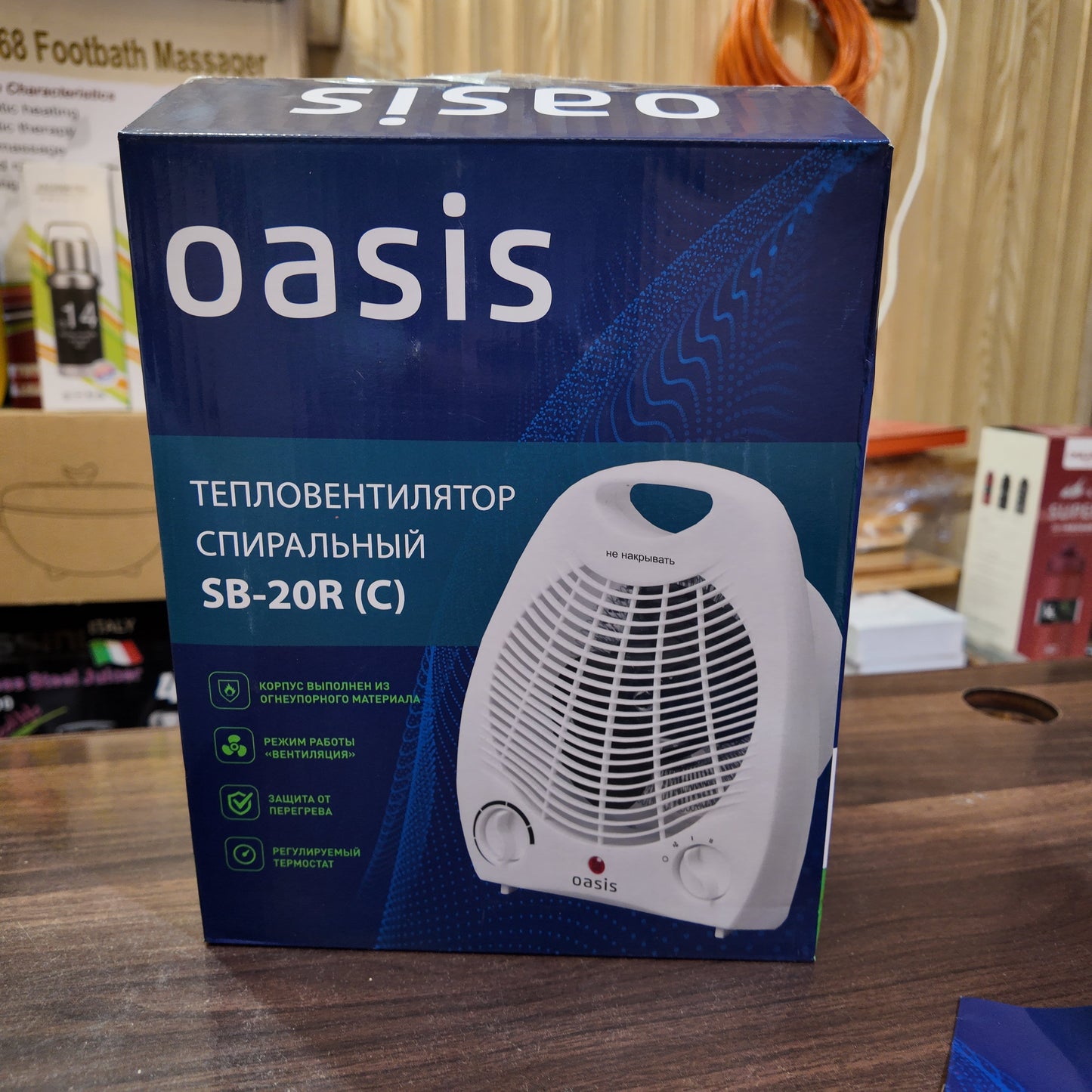 Lot Imported Oasis Mini Electric Heater