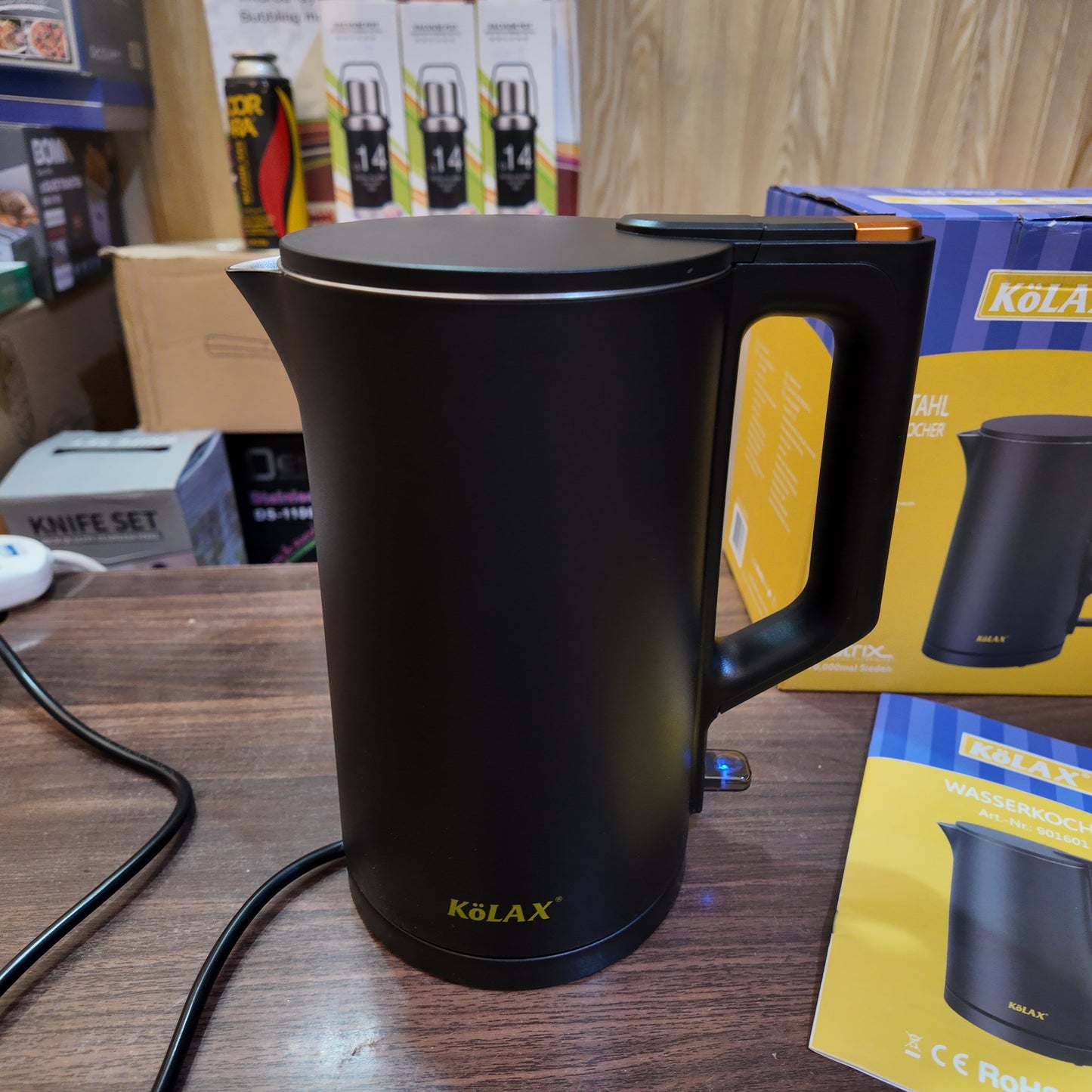 German Lot Imported Kolax 1.7L Electric Kettle