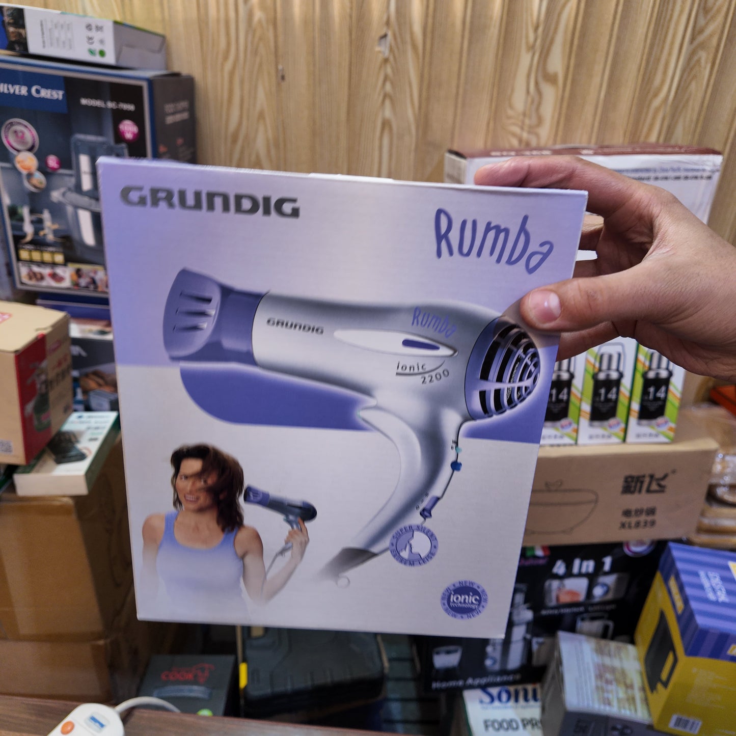 Lot Imported Grundig IOnic Hair Dryer