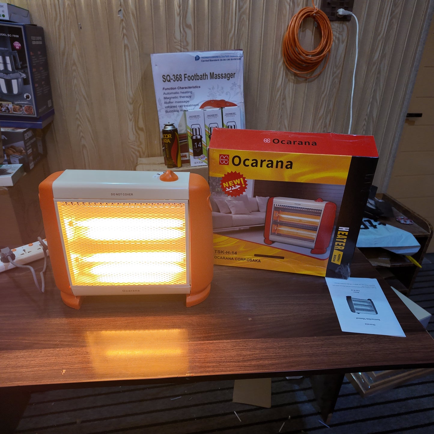 Lot Imported Ocaran Electric Heater