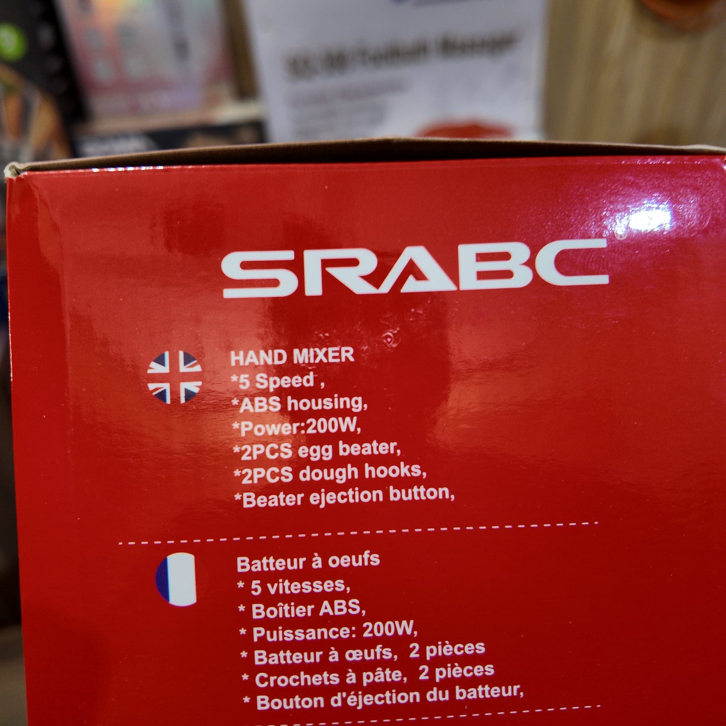 Lot Imported Srabc Hand Mixer