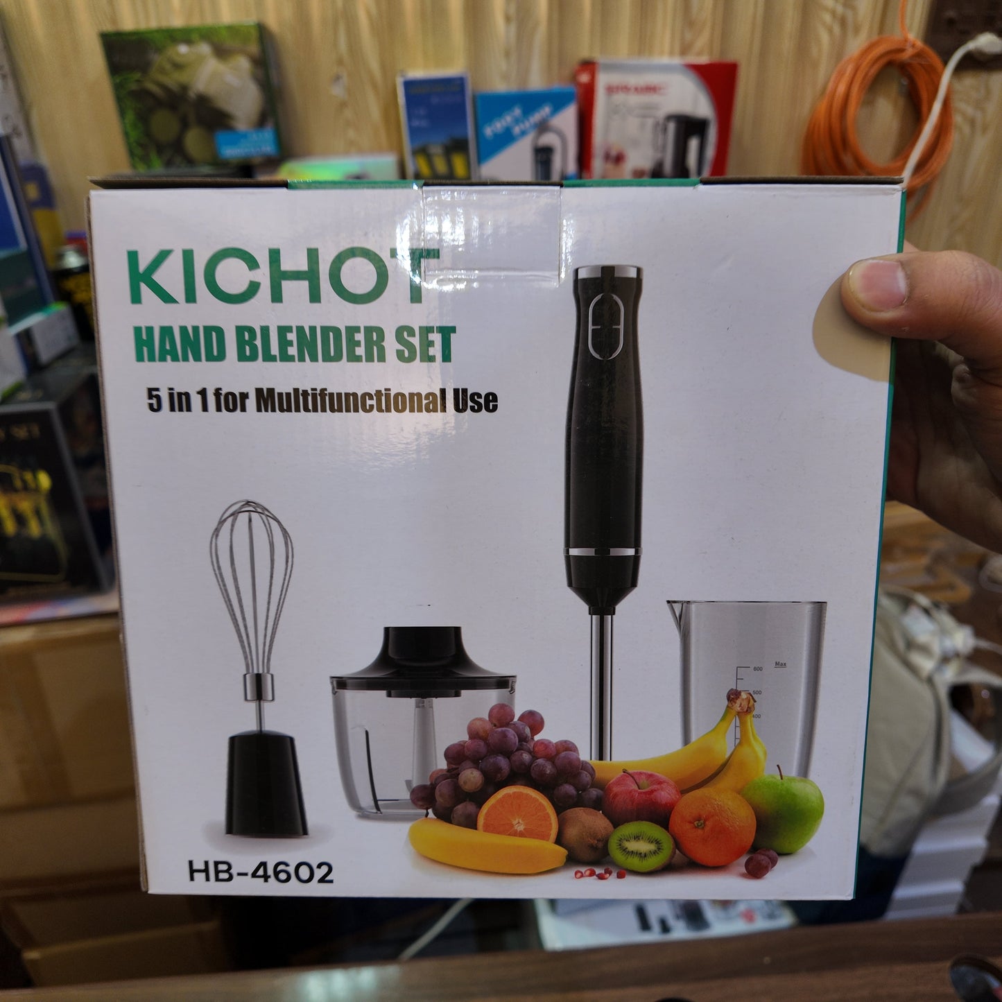 Lot Imported Kichot 5-in-1 Hand Blender Set