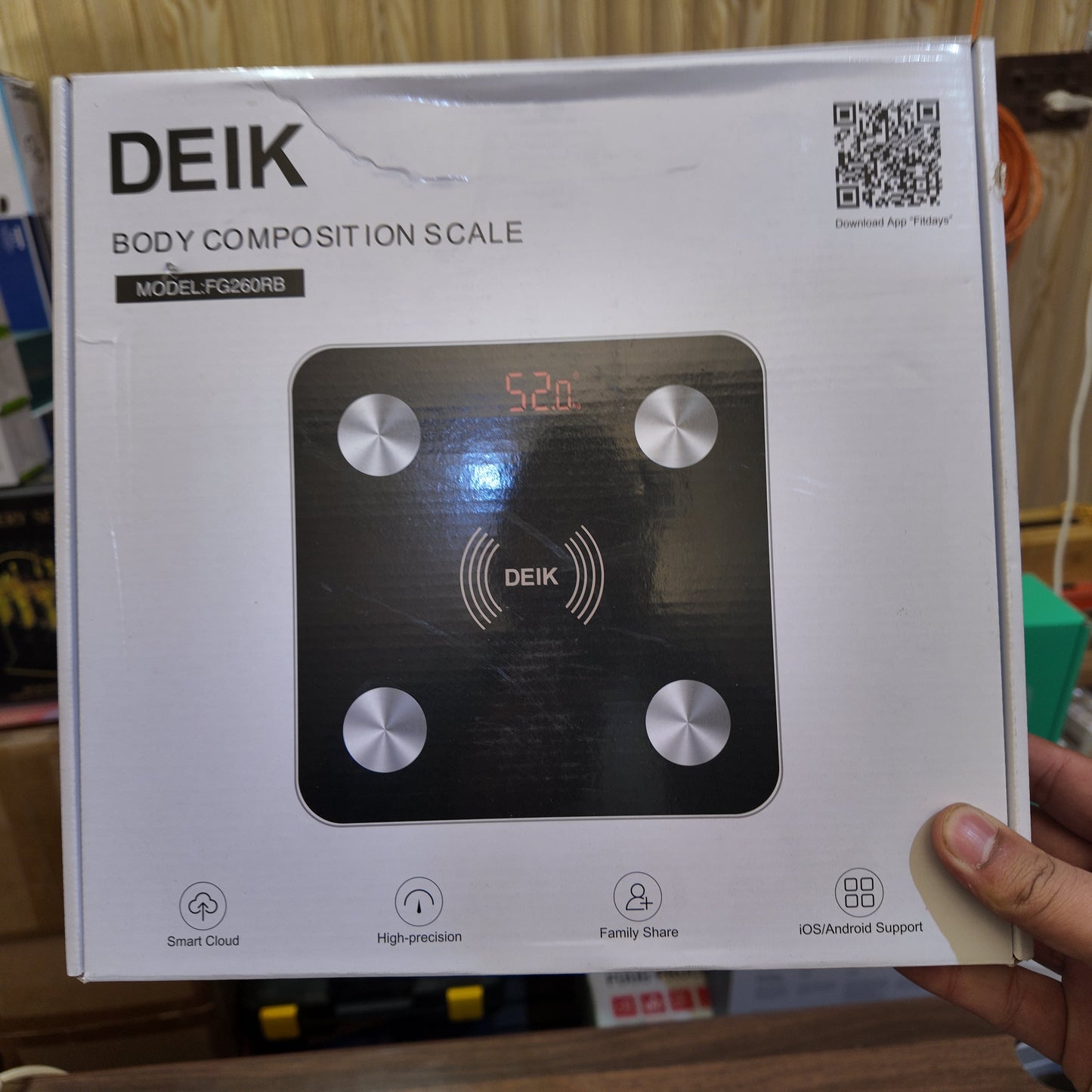 Lot Imported DEIK Body Composition Scale