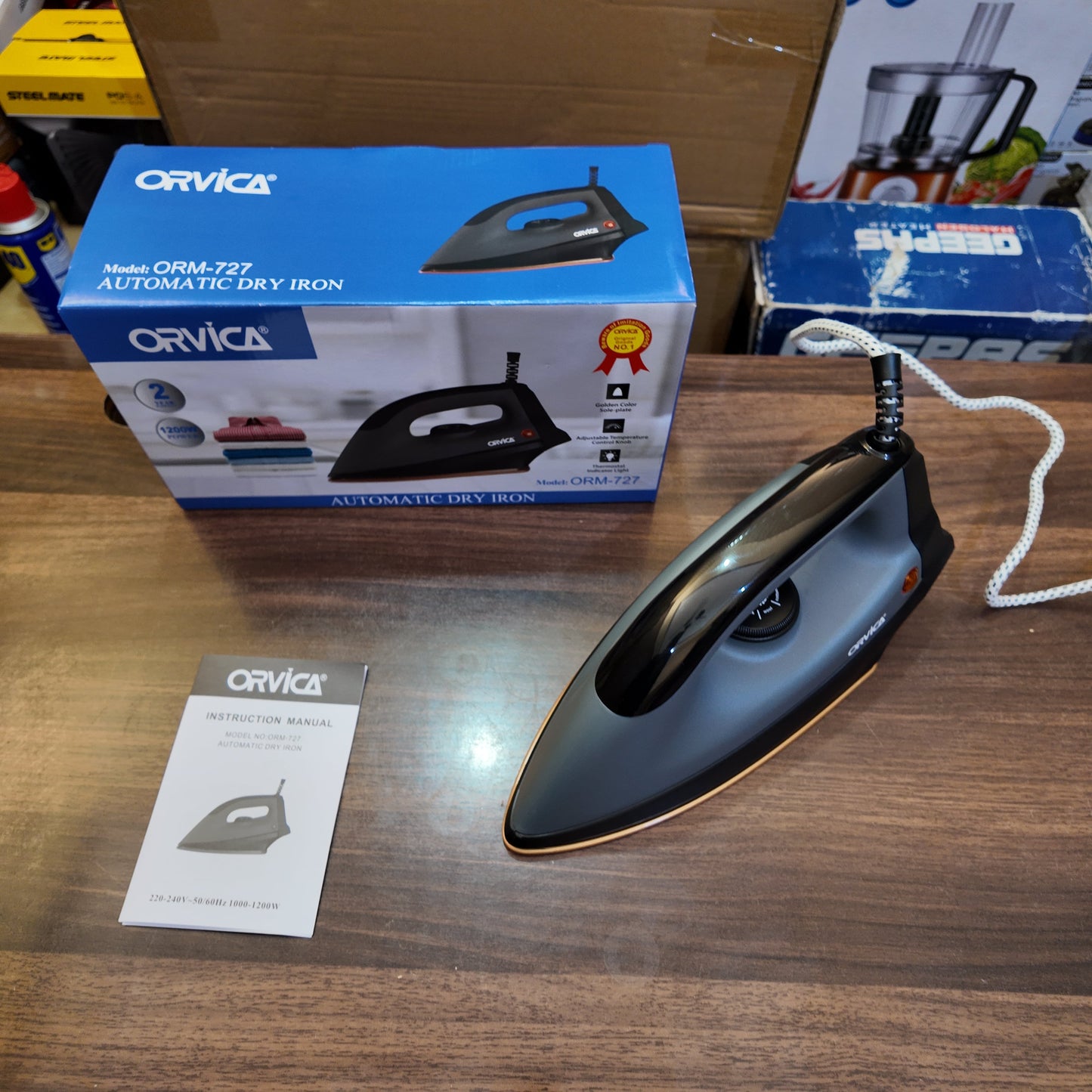 Lot Imported Orvica Automatic Ceramic Dry Iron