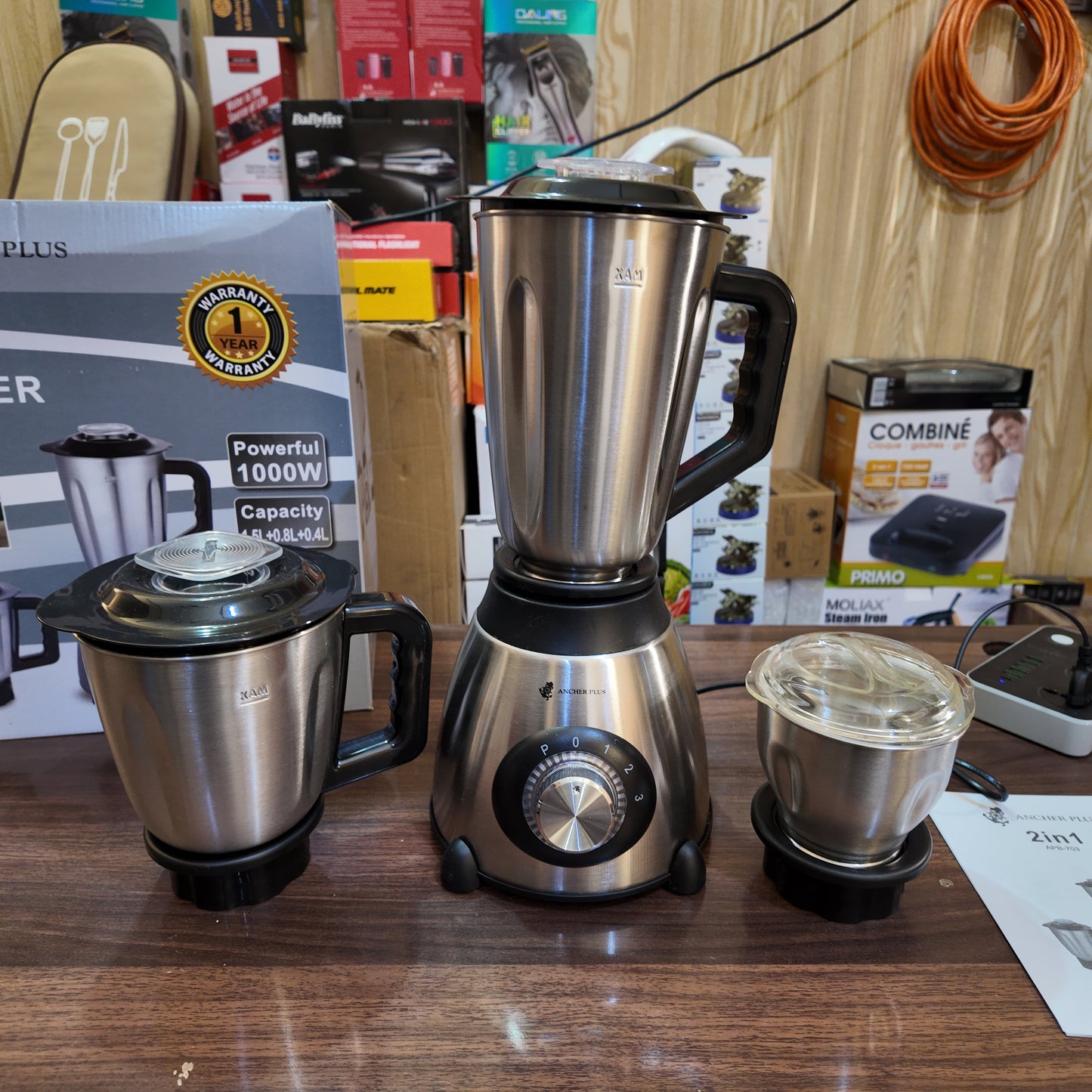 Lot Imported Ancher Plus 3-in-1 Blender