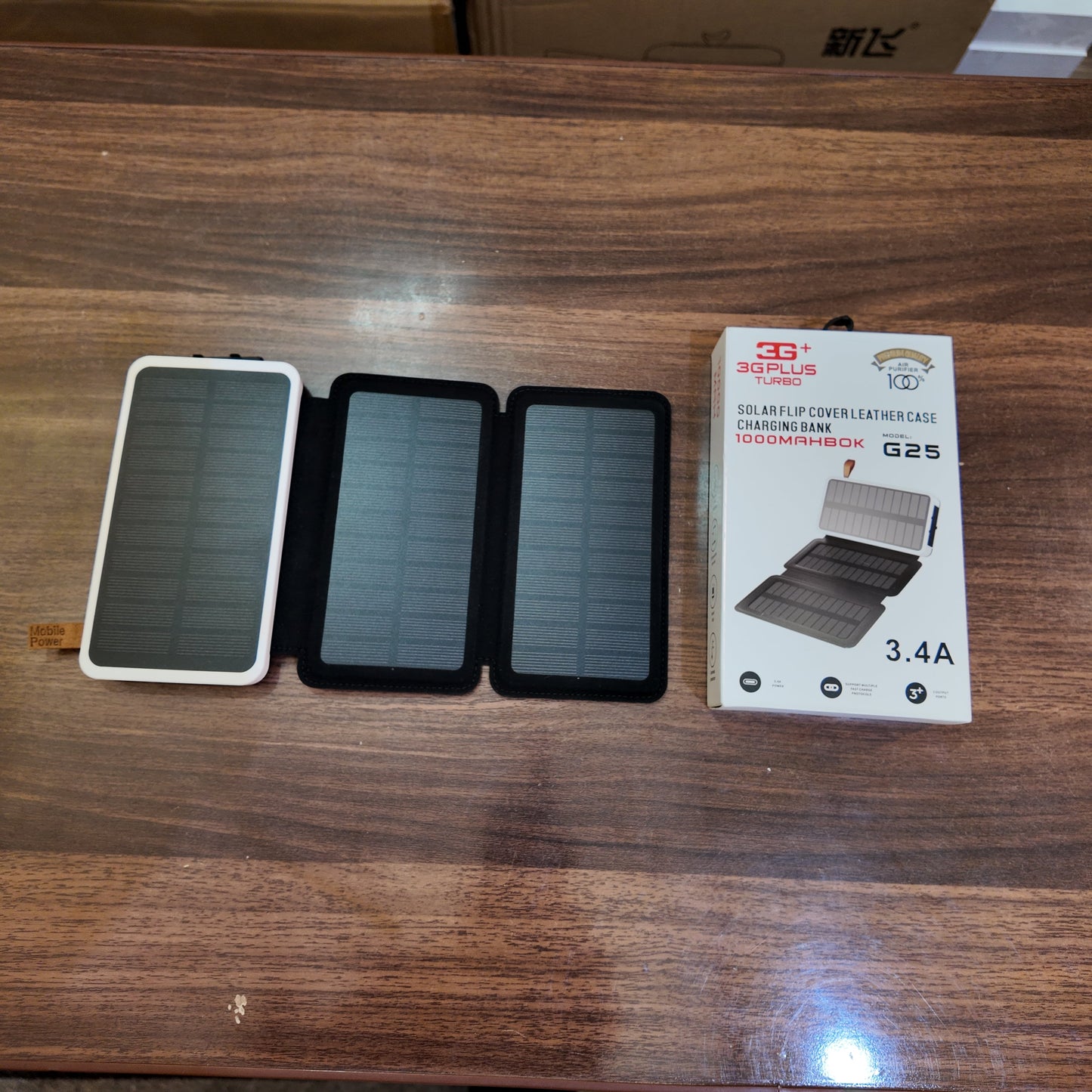 Lot Imported 3G+ 10000mAH Solar Powerbank