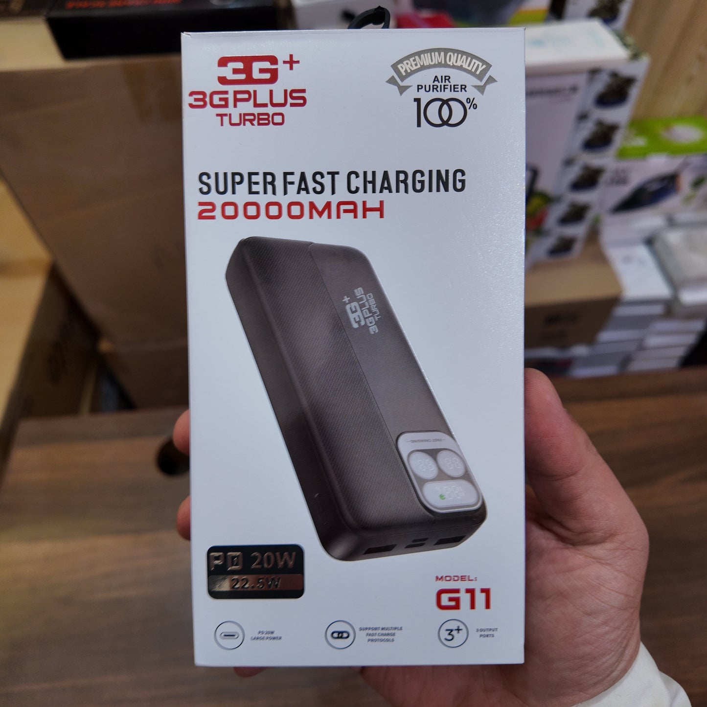 Lot Imported G11 20000mAH 22.5W Fast Charging Powerbank